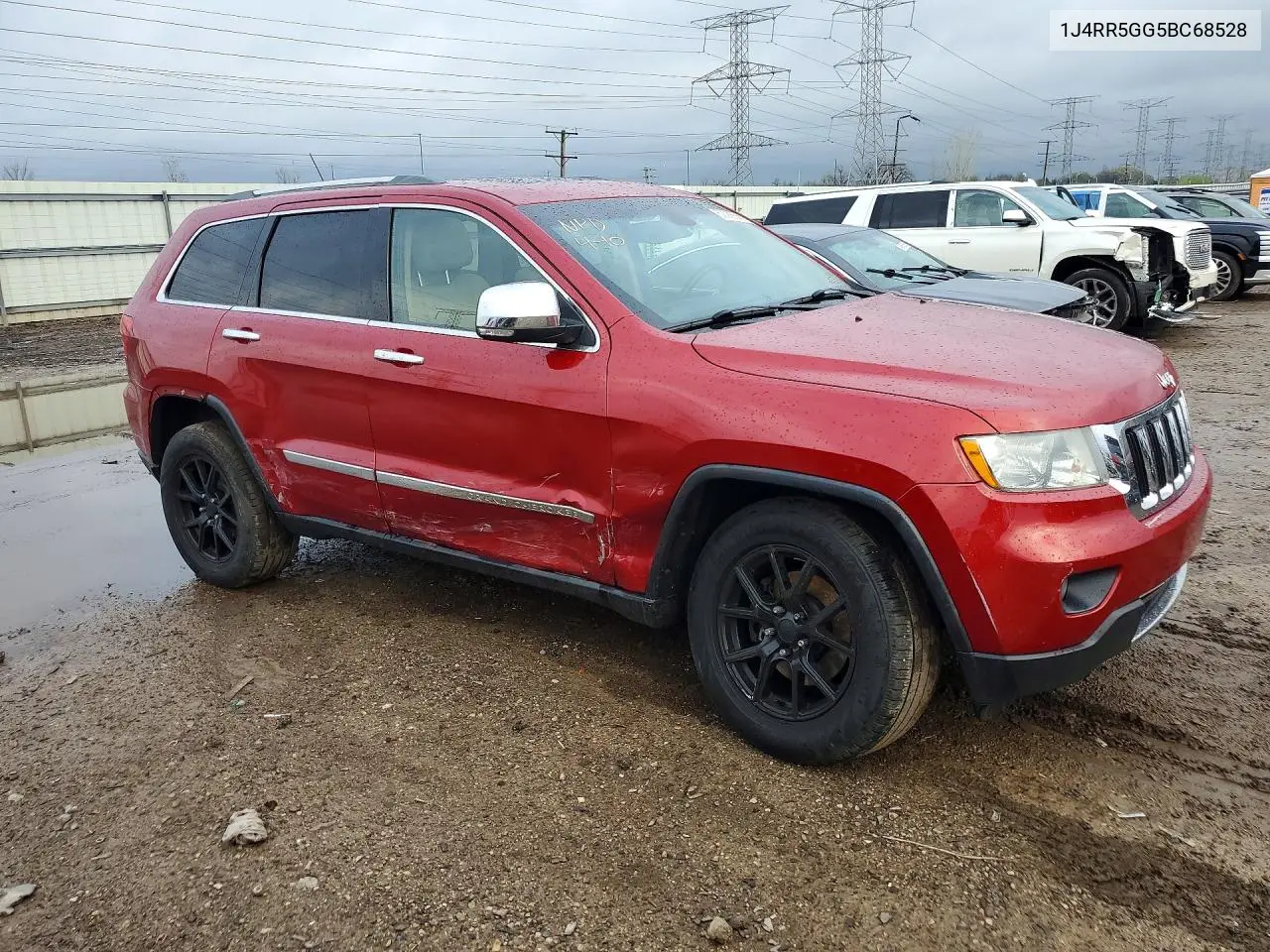 2011 Jeep Grand Cherokee Limited VIN: 1J4RR5GG5BC685282 Lot: 50088666