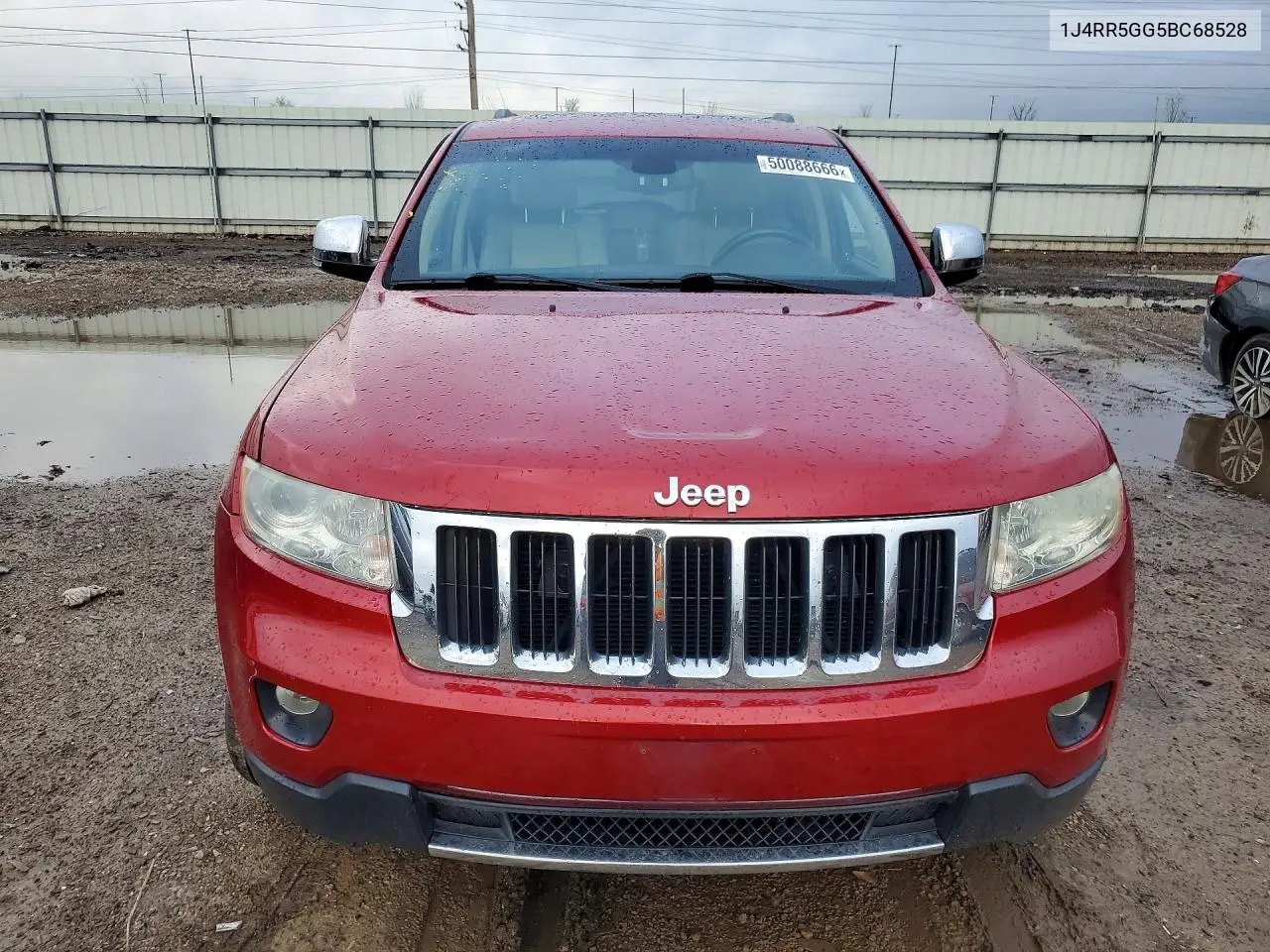 2011 Jeep Grand Cherokee Limited VIN: 1J4RR5GG5BC685282 Lot: 50088666