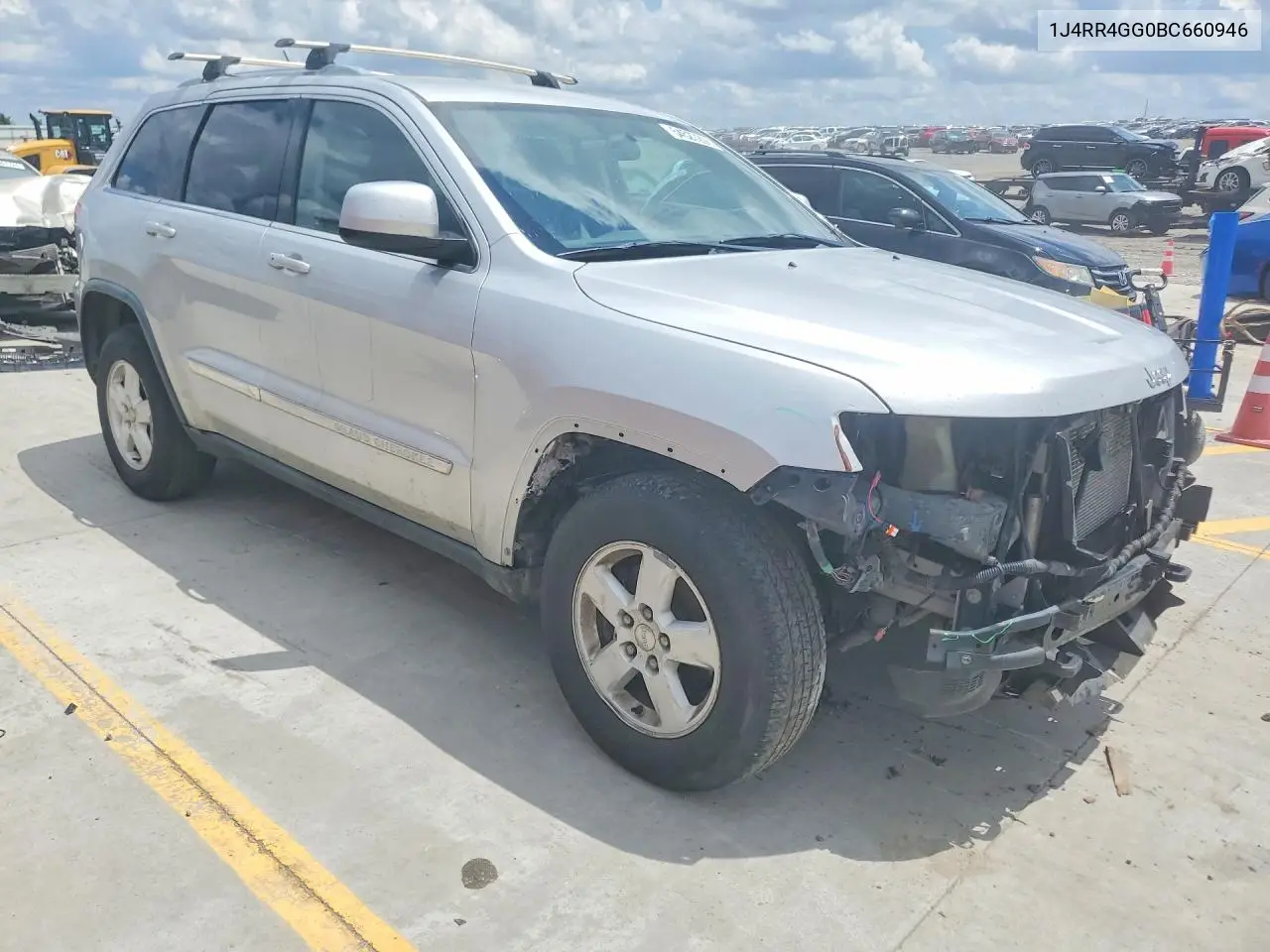 2011 Jeep Grand Cherokee Laredo VIN: 1J4RR4GG0BC660946 Lot: 54527206