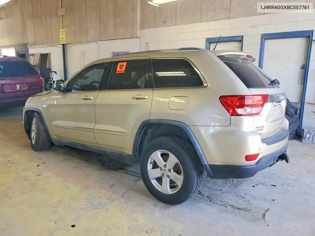 2011 Jeep Grand Cherokee Laredo VIN: 1J4RR4GGXBC557761 Lot: 59242246
