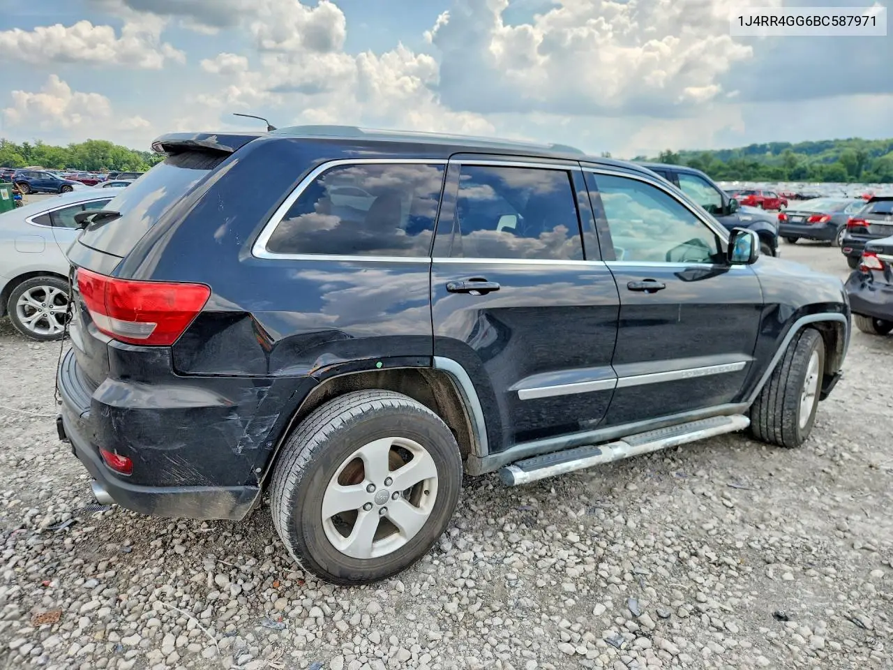 2011 Jeep Grand Cherokee Laredo VIN: 1J4RR4GG6BC587971 Lot: 59706156