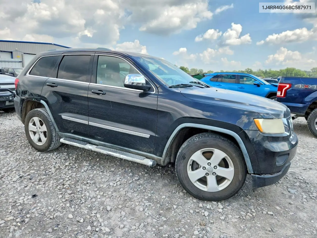 2011 Jeep Grand Cherokee Laredo VIN: 1J4RR4GG6BC587971 Lot: 59706156