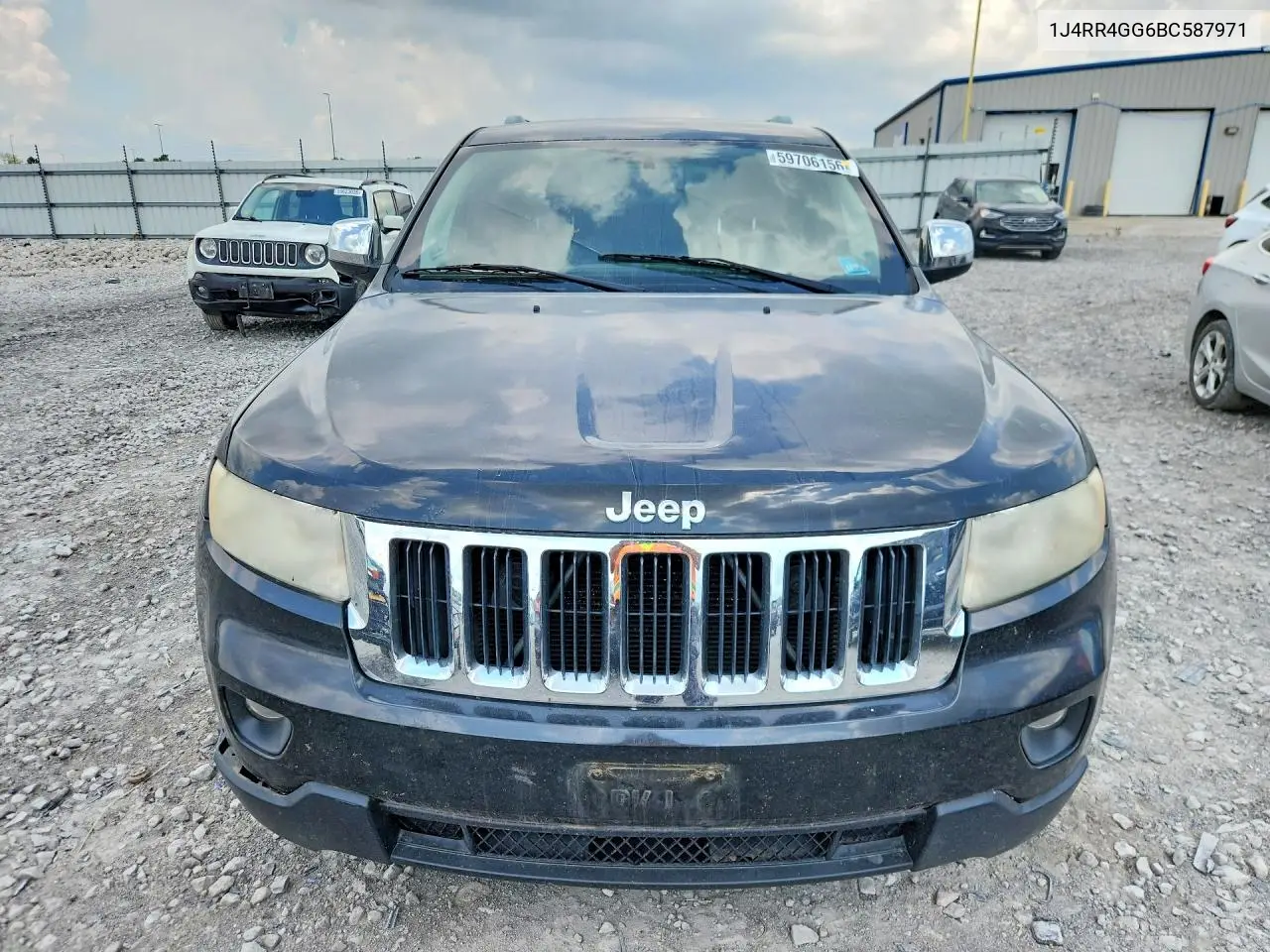 2011 Jeep Grand Cherokee Laredo VIN: 1J4RR4GG6BC587971 Lot: 59706156
