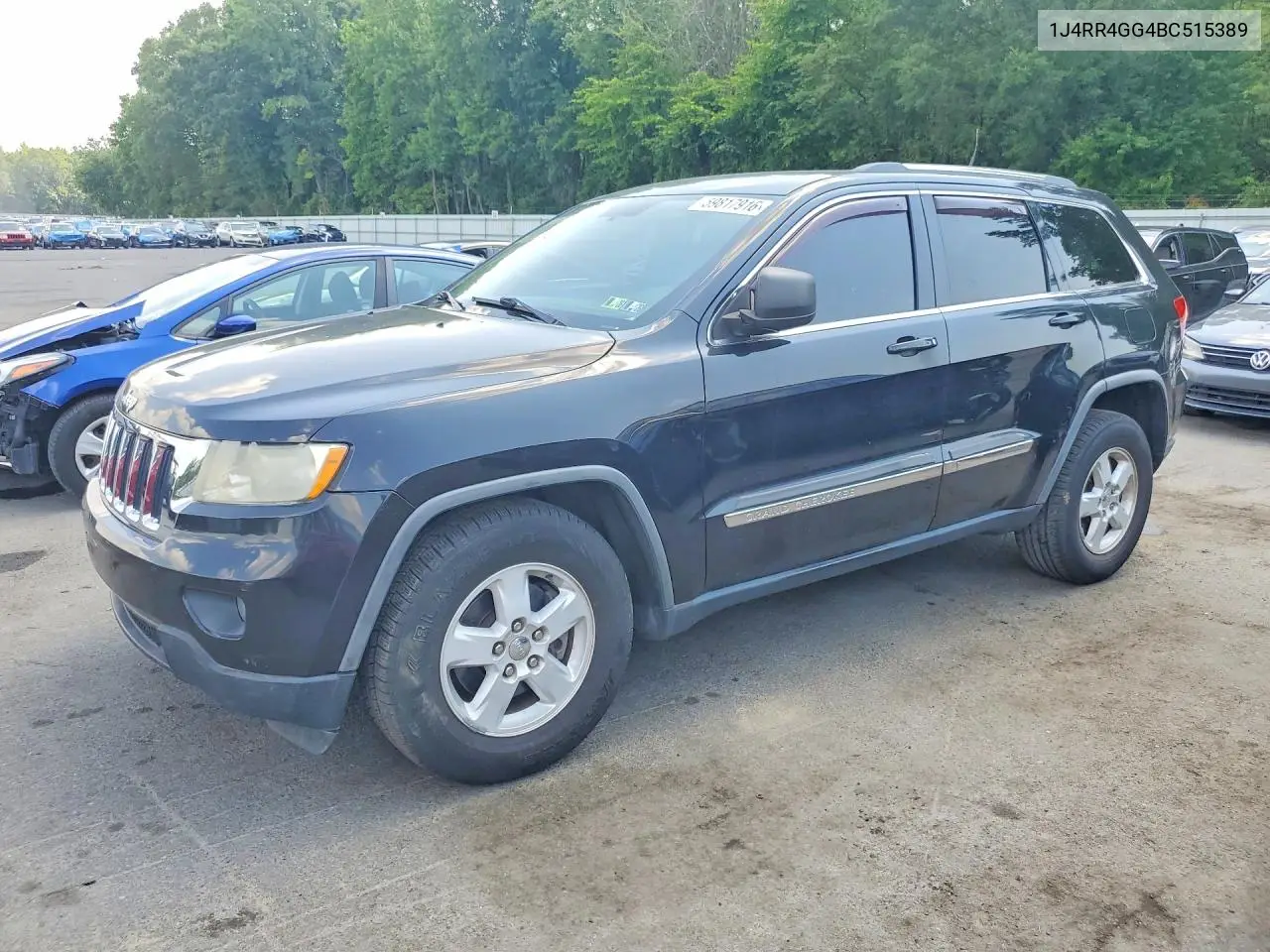 2011 Jeep Grand Cherokee Laredo VIN: 1J4RR4GG4BC515389 Lot: 59817916