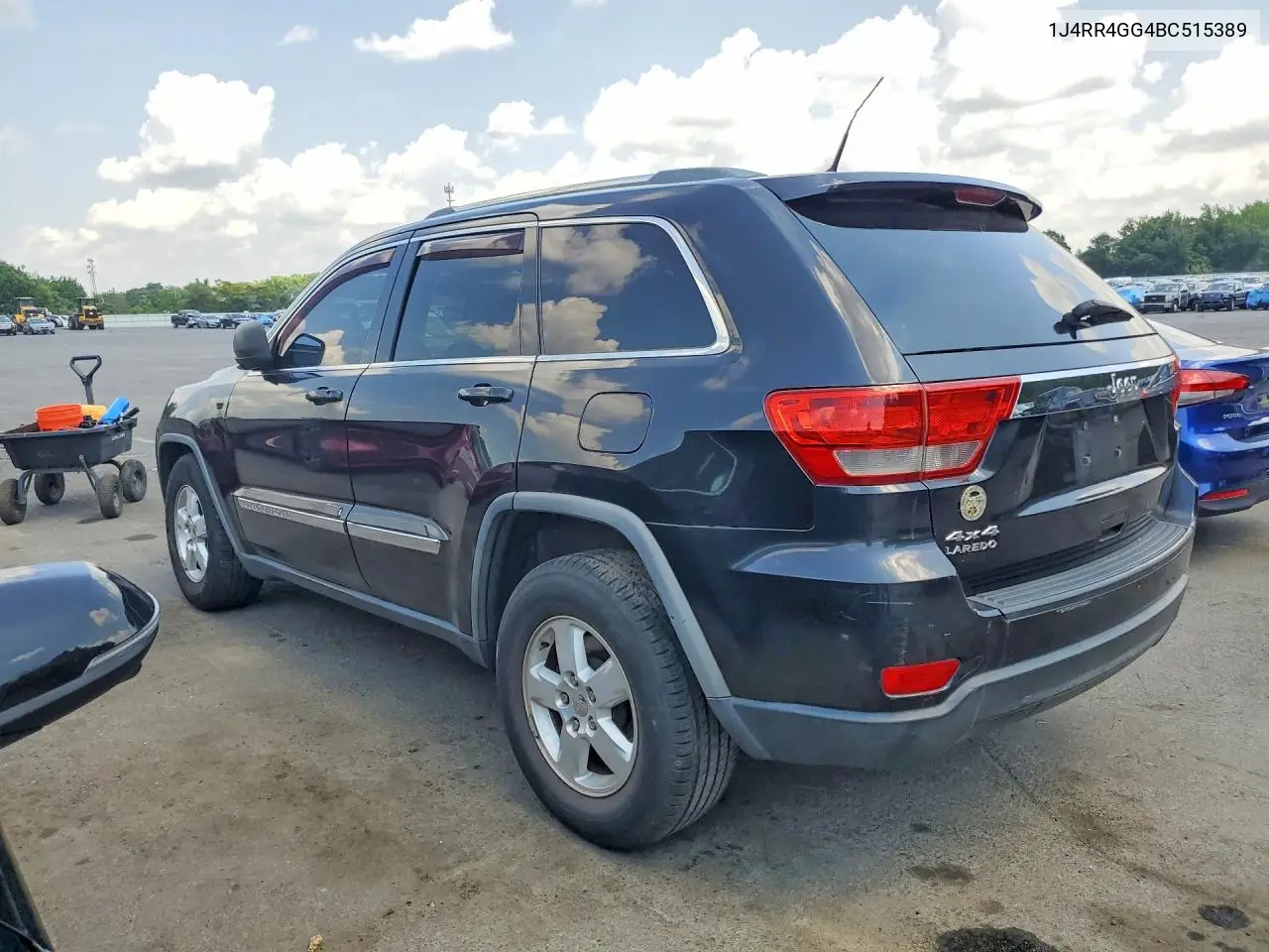 2011 Jeep Grand Cherokee Laredo VIN: 1J4RR4GG4BC515389 Lot: 59817916