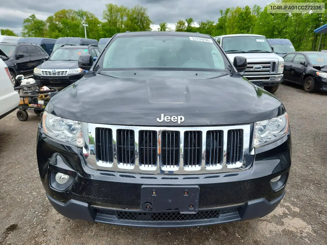 2012 Jeep Grand Cherokee Laredo VIN: 1C4RJFAG1CC272336 Lot: 53754296