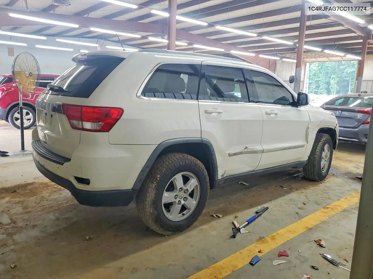 1C4RJFAG7CC117774 2012 Jeep Grand Cherokee Laredo
