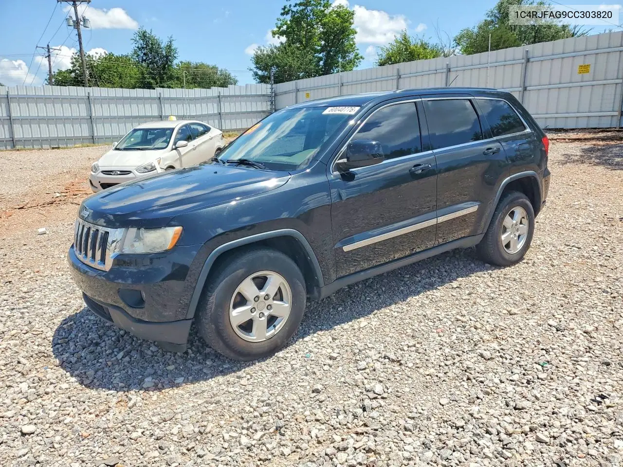 2012 Jeep Grand Cherokee Laredo VIN: 1C4RJFAG9CC303820 Lot: 60040776