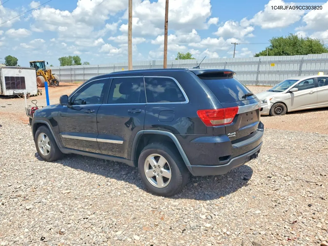 2012 Jeep Grand Cherokee Laredo VIN: 1C4RJFAG9CC303820 Lot: 60040776
