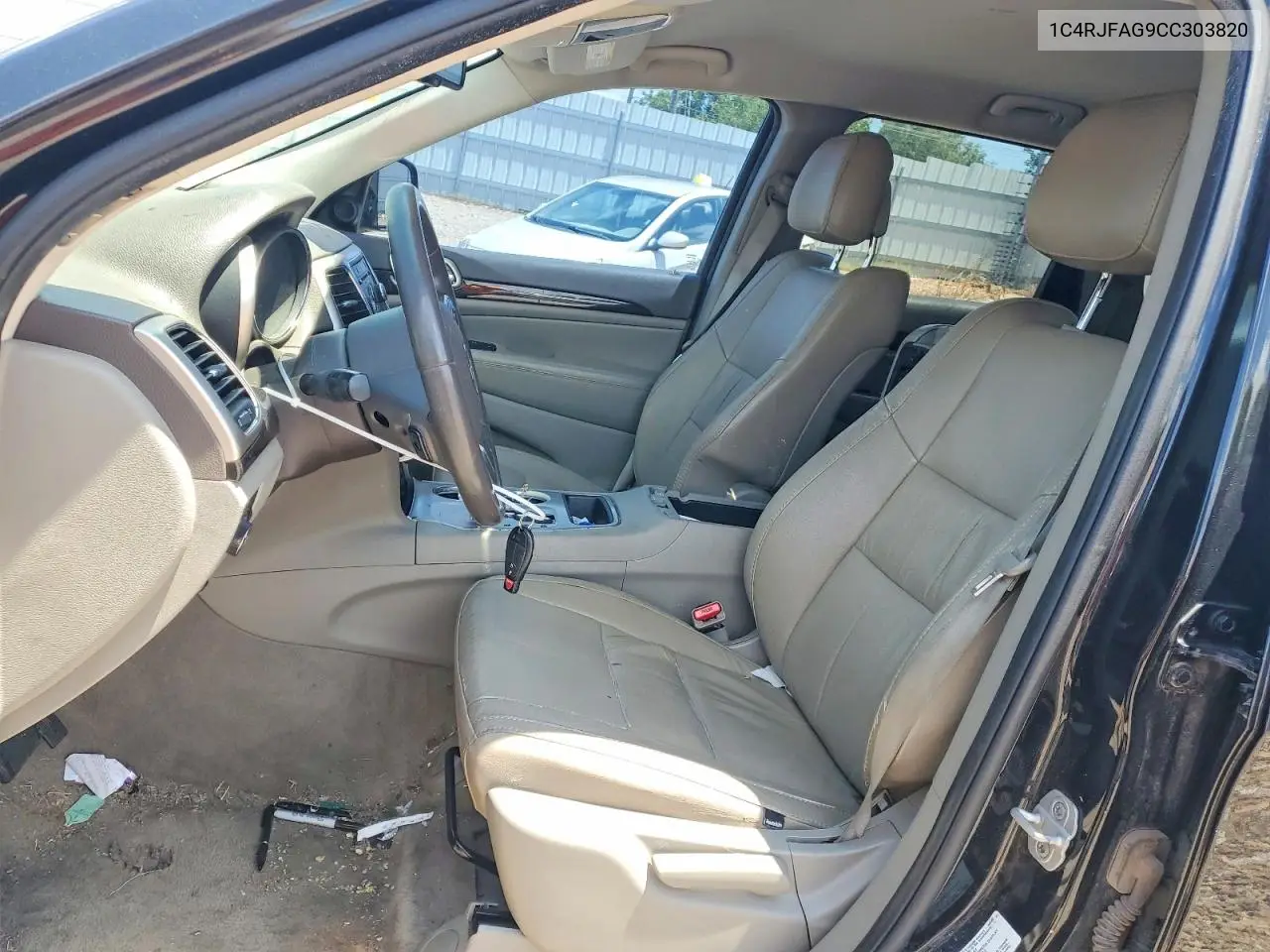2012 Jeep Grand Cherokee Laredo VIN: 1C4RJFAG9CC303820 Lot: 60040776