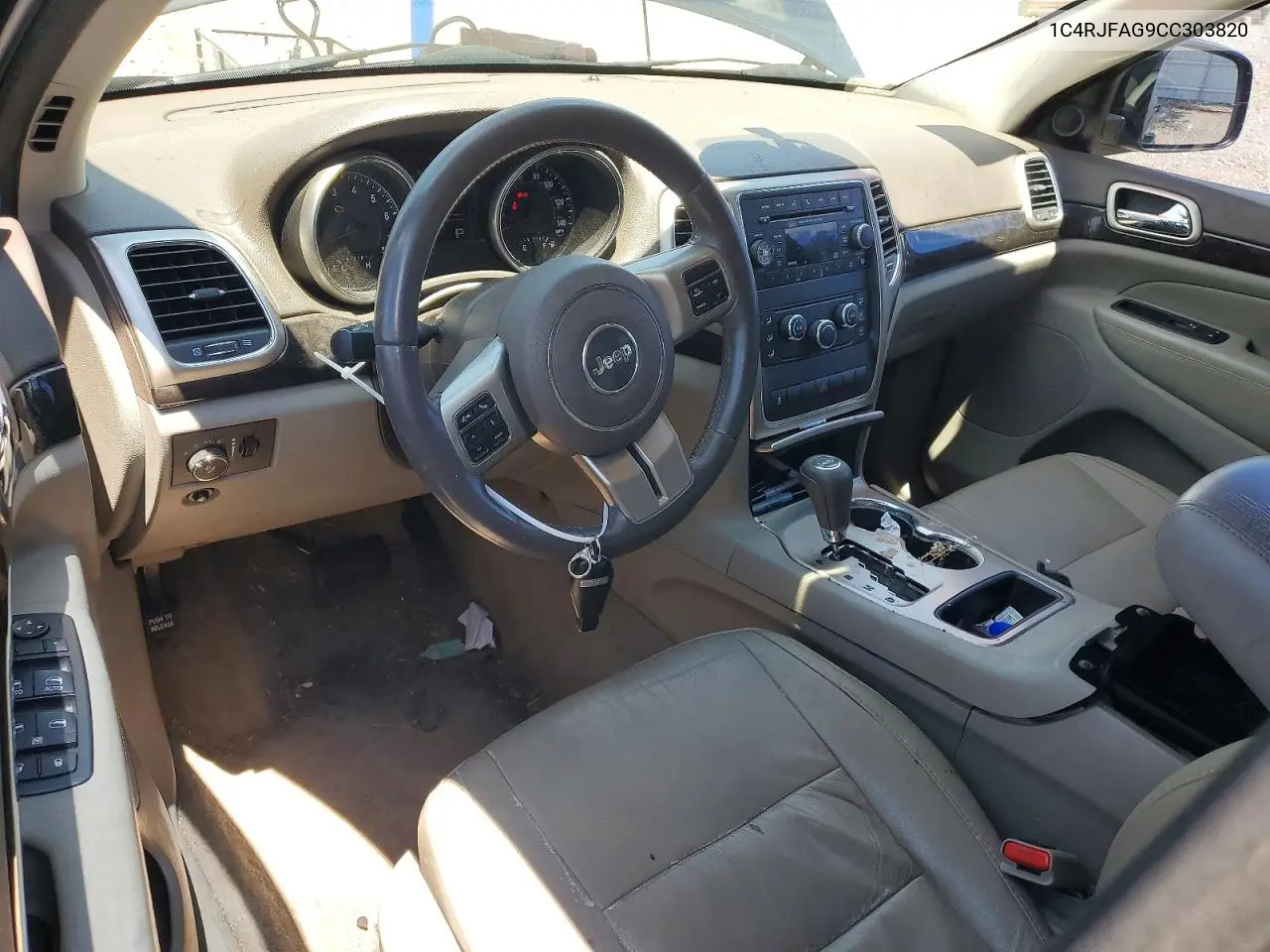 2012 Jeep Grand Cherokee Laredo VIN: 1C4RJFAG9CC303820 Lot: 60040776