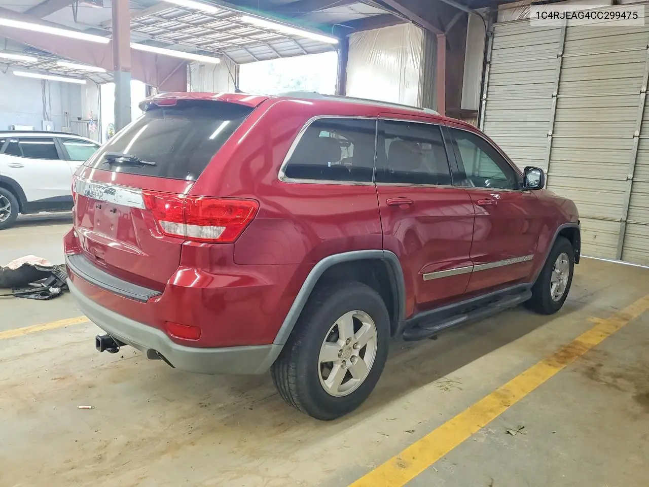 2012 Jeep Grand Cherokee Laredo VIN: 1C4RJEAG4CC299475 Lot: 60298796