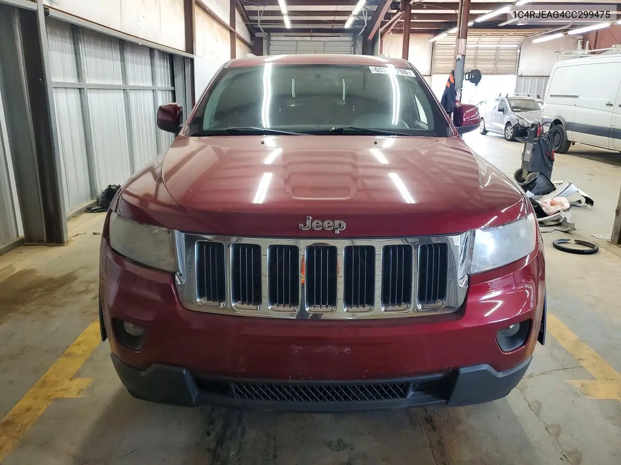 2012 Jeep Grand Cherokee Laredo VIN: 1C4RJEAG4CC299475 Lot: 60298796