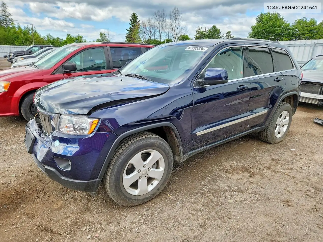 2012 Jeep Grand Cherokee Laredo VIN: 1C4RJFAG5CC241641 Lot: 61295326