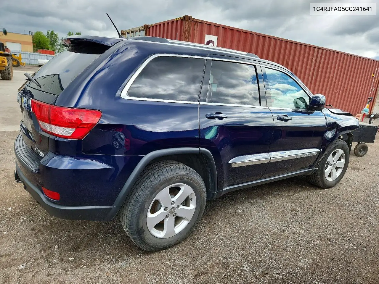 2012 Jeep Grand Cherokee Laredo VIN: 1C4RJFAG5CC241641 Lot: 61295326