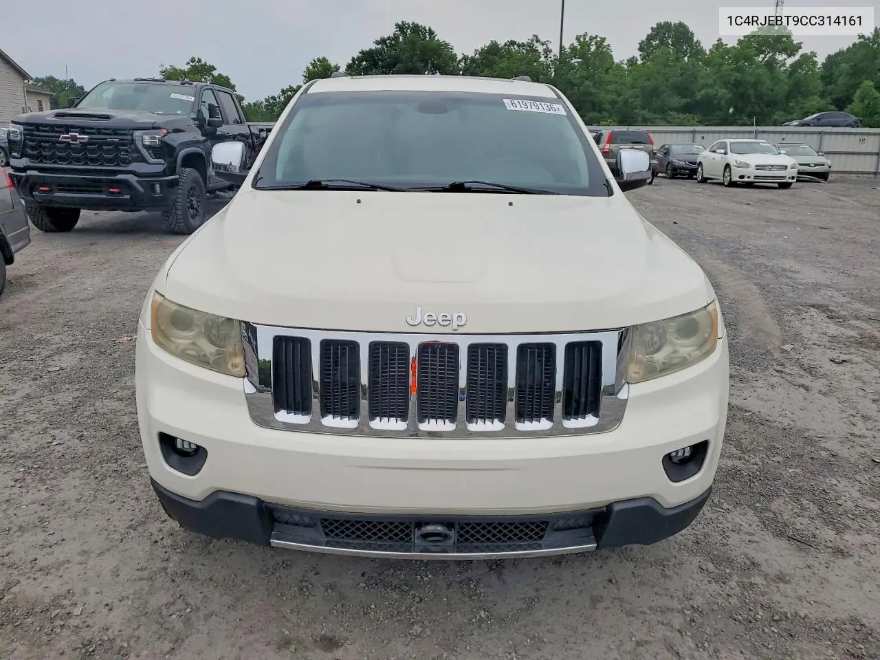 2012 Jeep Grand Cherokee Limited VIN: 1C4RJEBT9CC314161 Lot: 61979136