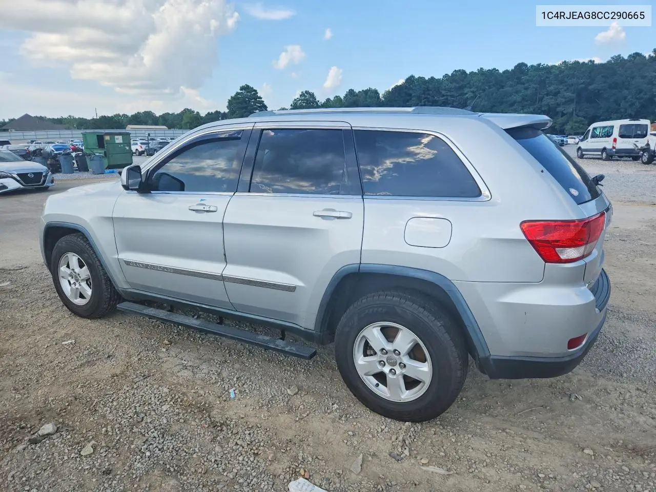 2012 Jeep Grand Cherokee Laredo VIN: 1C4RJEAG8CC290665 Lot: 62042986
