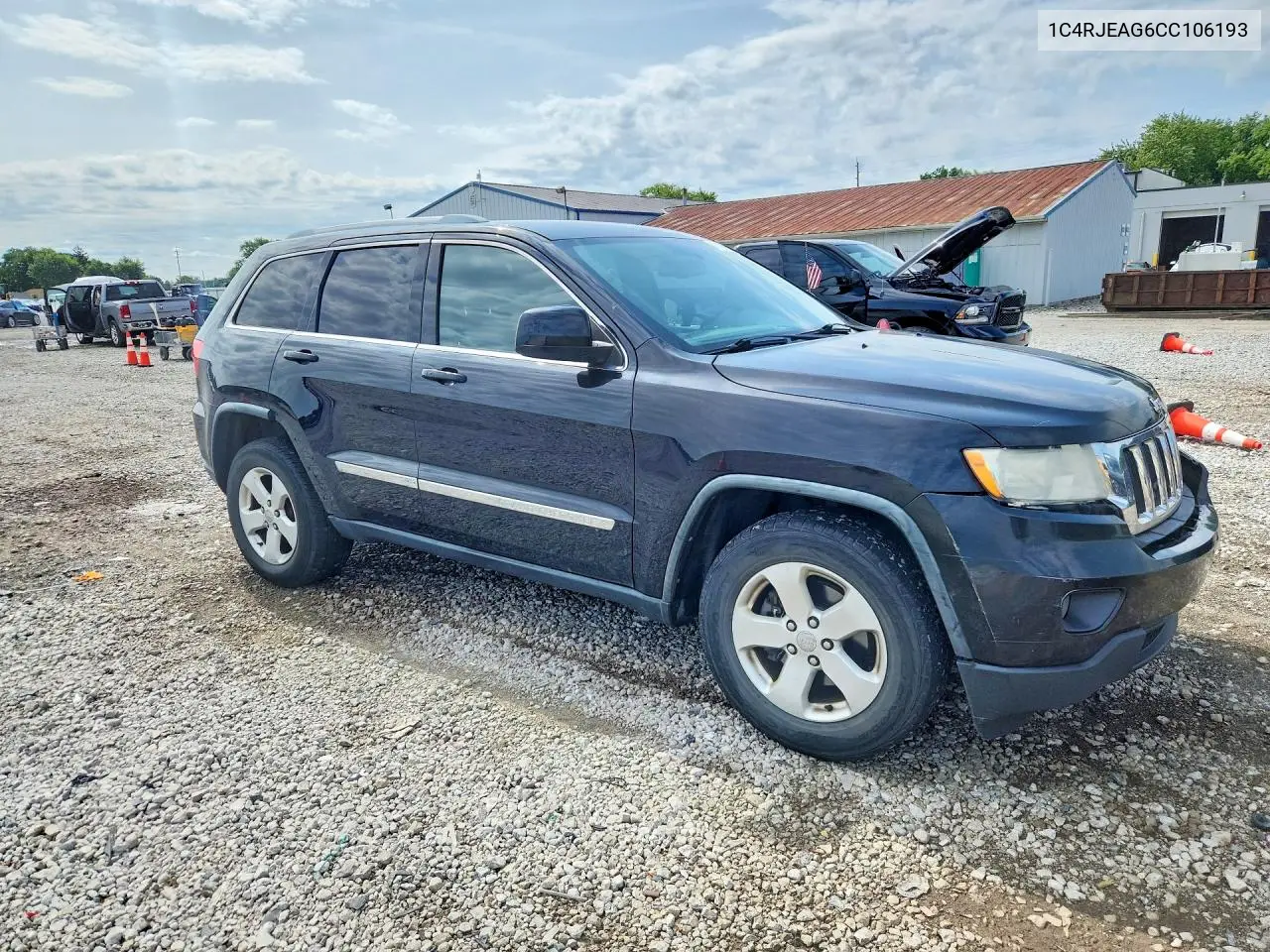 2012 Jeep Grand Cherokee Laredo VIN: 1C4RJEAG6CC106193 Lot: 62138966