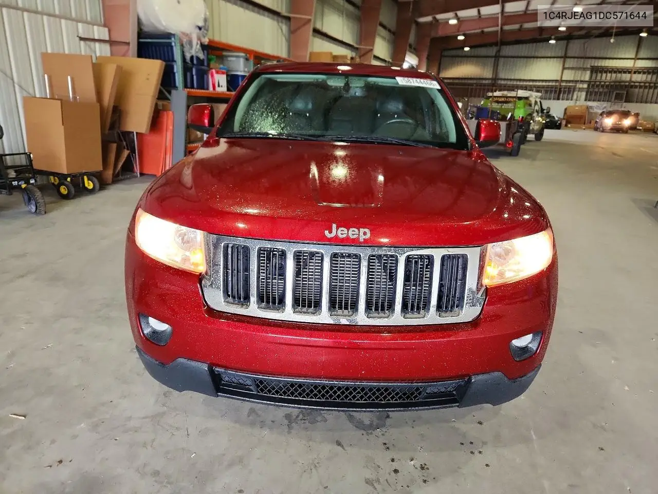 2013 Jeep Grand Cherokee Laredo VIN: 1C4RJEAG1DC571644 Lot: 58744466