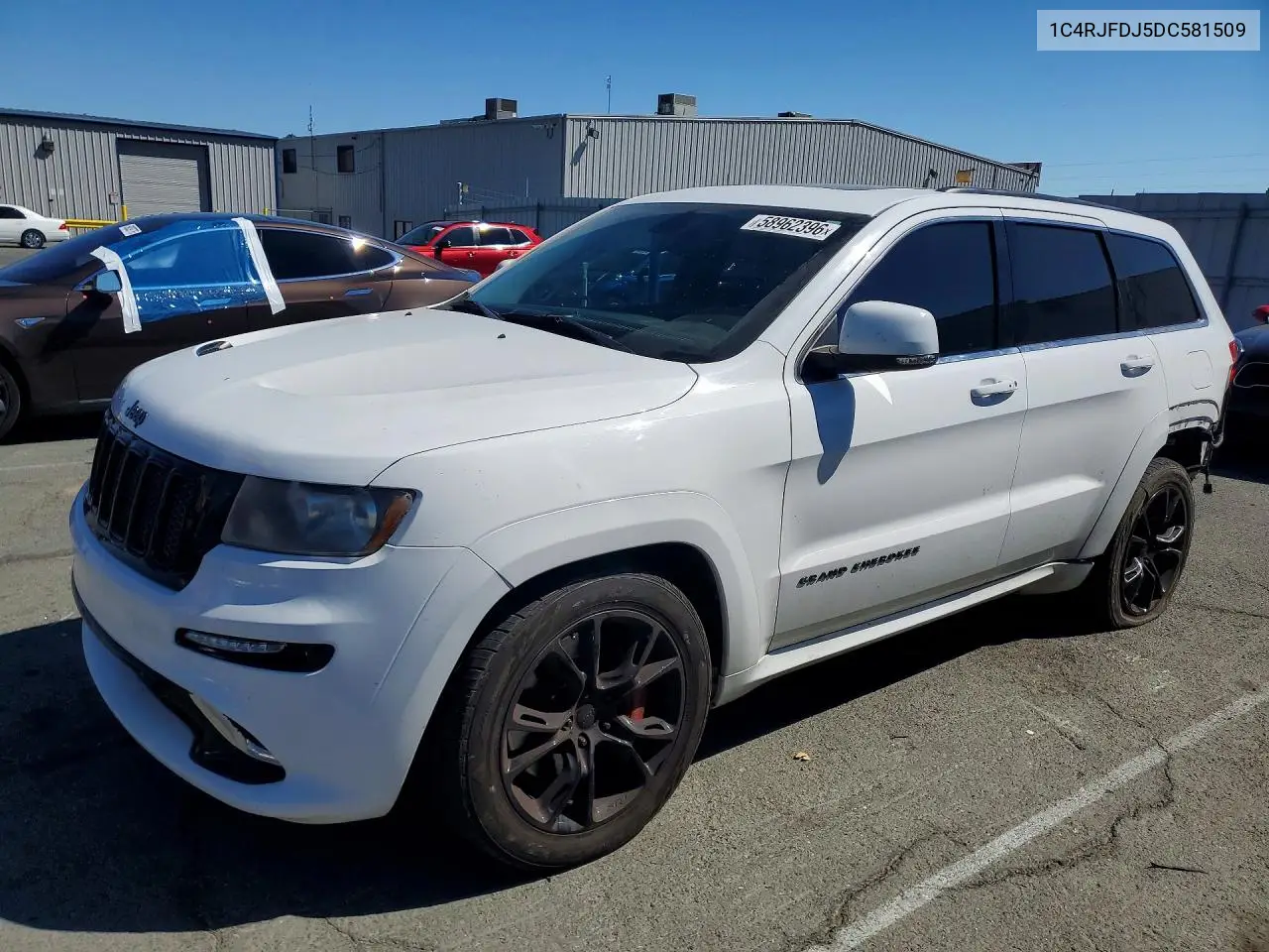 2013 Jeep Grand Cherokee Srt-8 VIN: 1C4RJFDJ5DC581509 Lot: 58962396