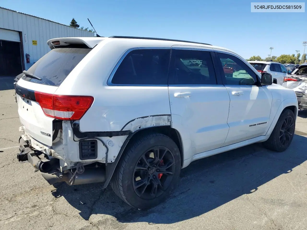 2013 Jeep Grand Cherokee Srt-8 VIN: 1C4RJFDJ5DC581509 Lot: 58962396