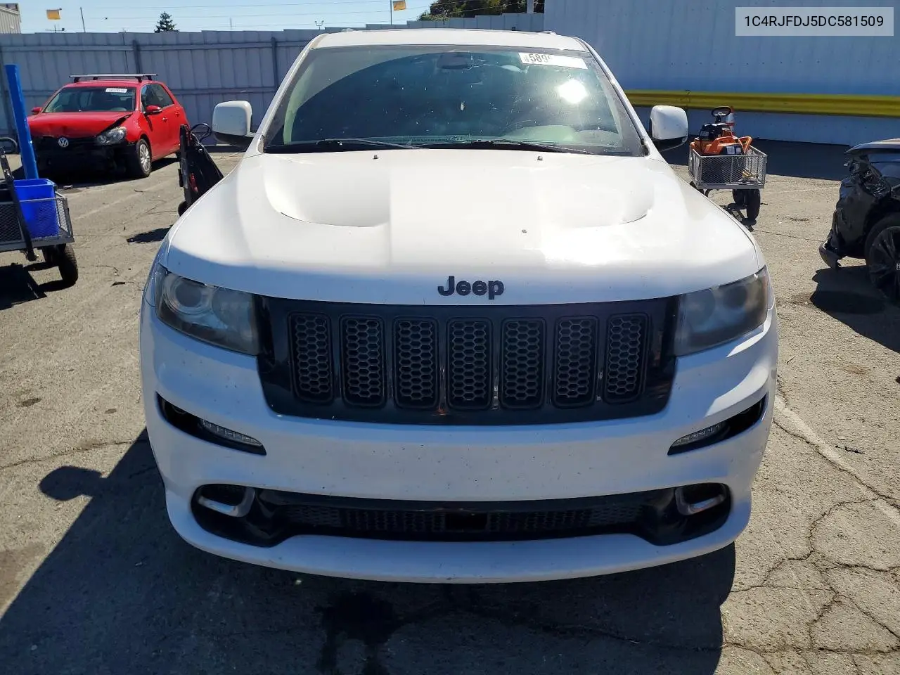 2013 Jeep Grand Cherokee Srt-8 VIN: 1C4RJFDJ5DC581509 Lot: 58962396