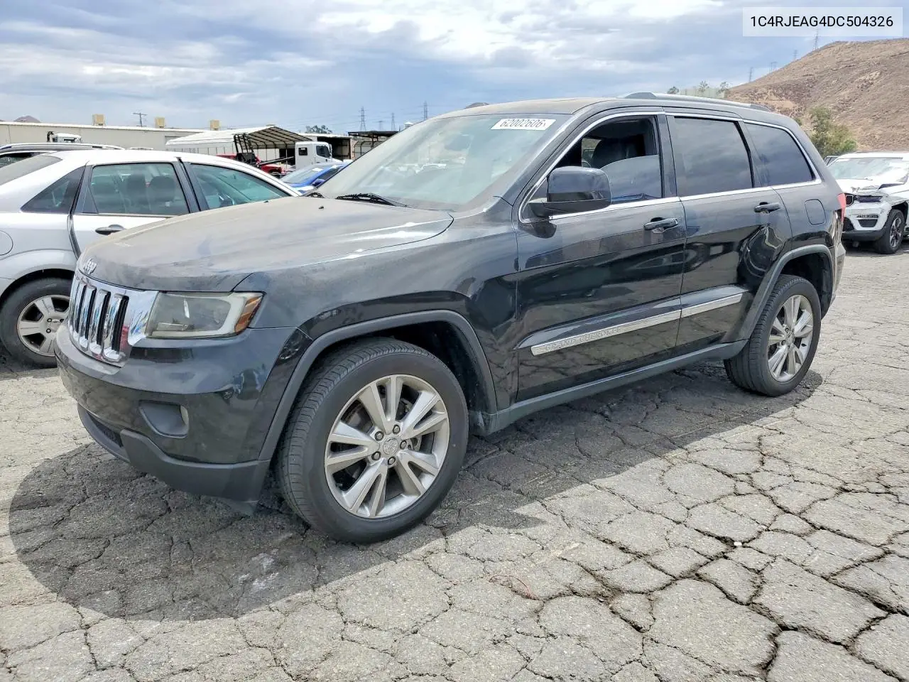 2013 Jeep Grand Cherokee Laredo VIN: 1C4RJEAG4DC504326 Lot: 62002606