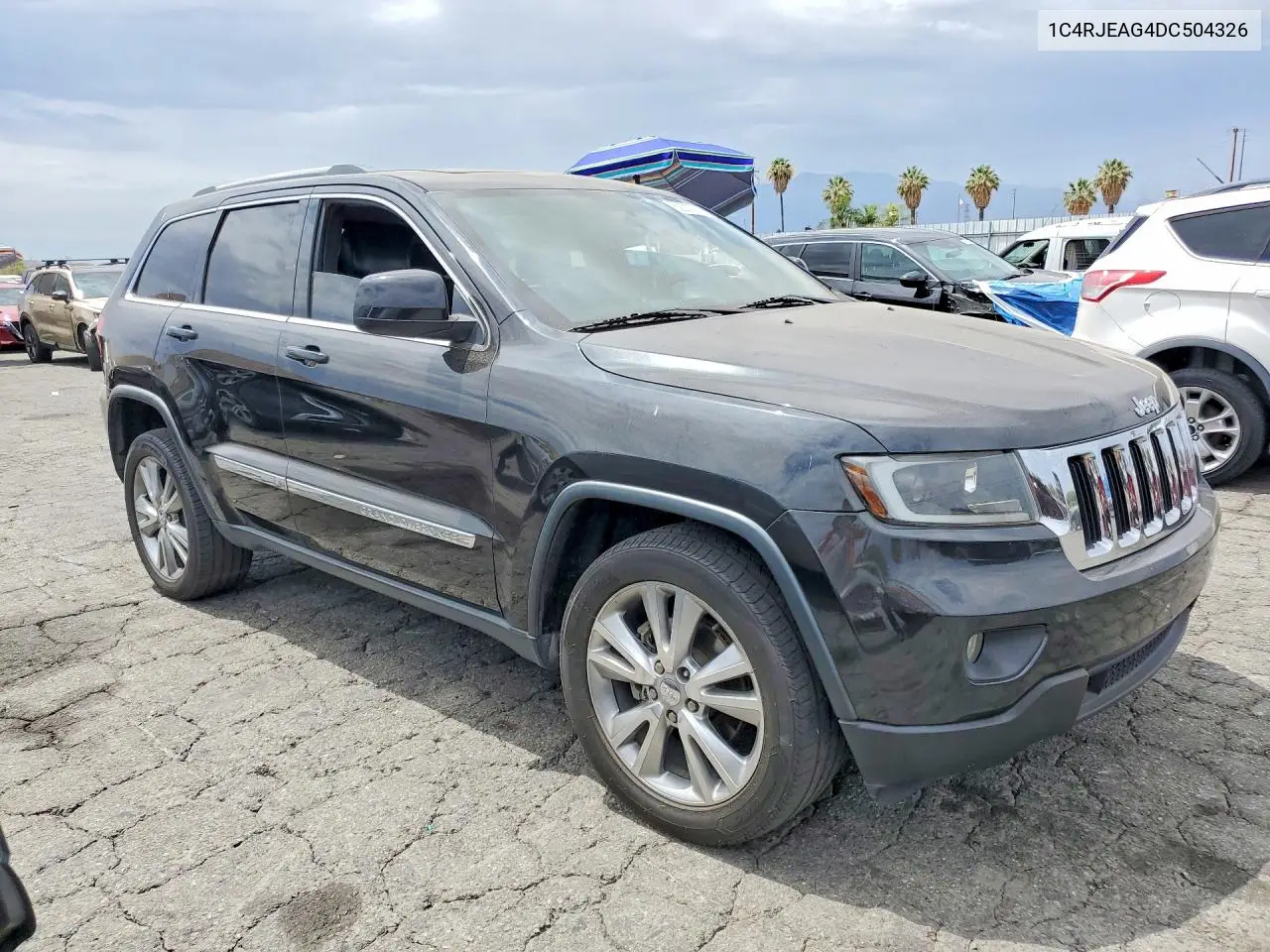 2013 Jeep Grand Cherokee Laredo VIN: 1C4RJEAG4DC504326 Lot: 62002606