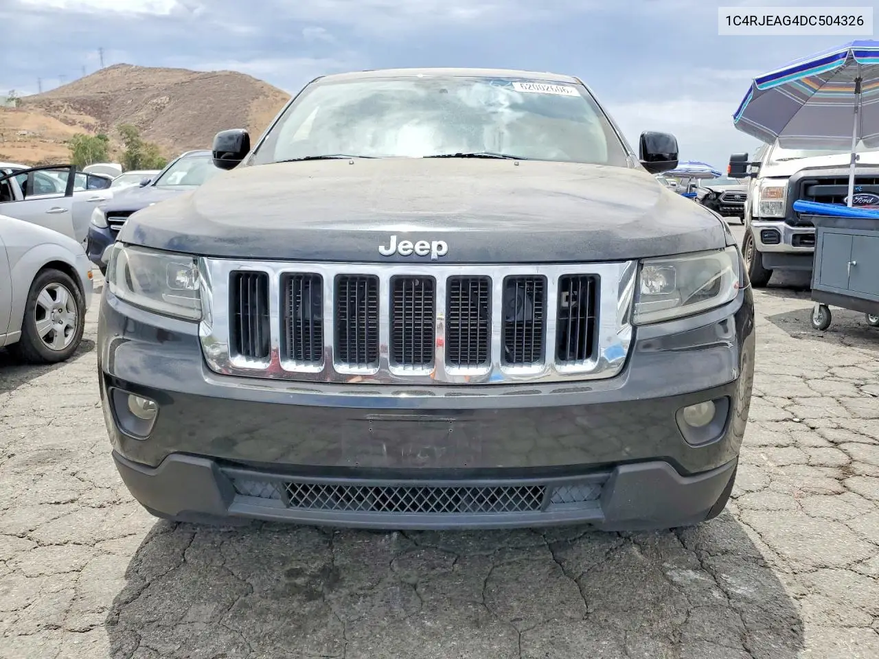 2013 Jeep Grand Cherokee Laredo VIN: 1C4RJEAG4DC504326 Lot: 62002606