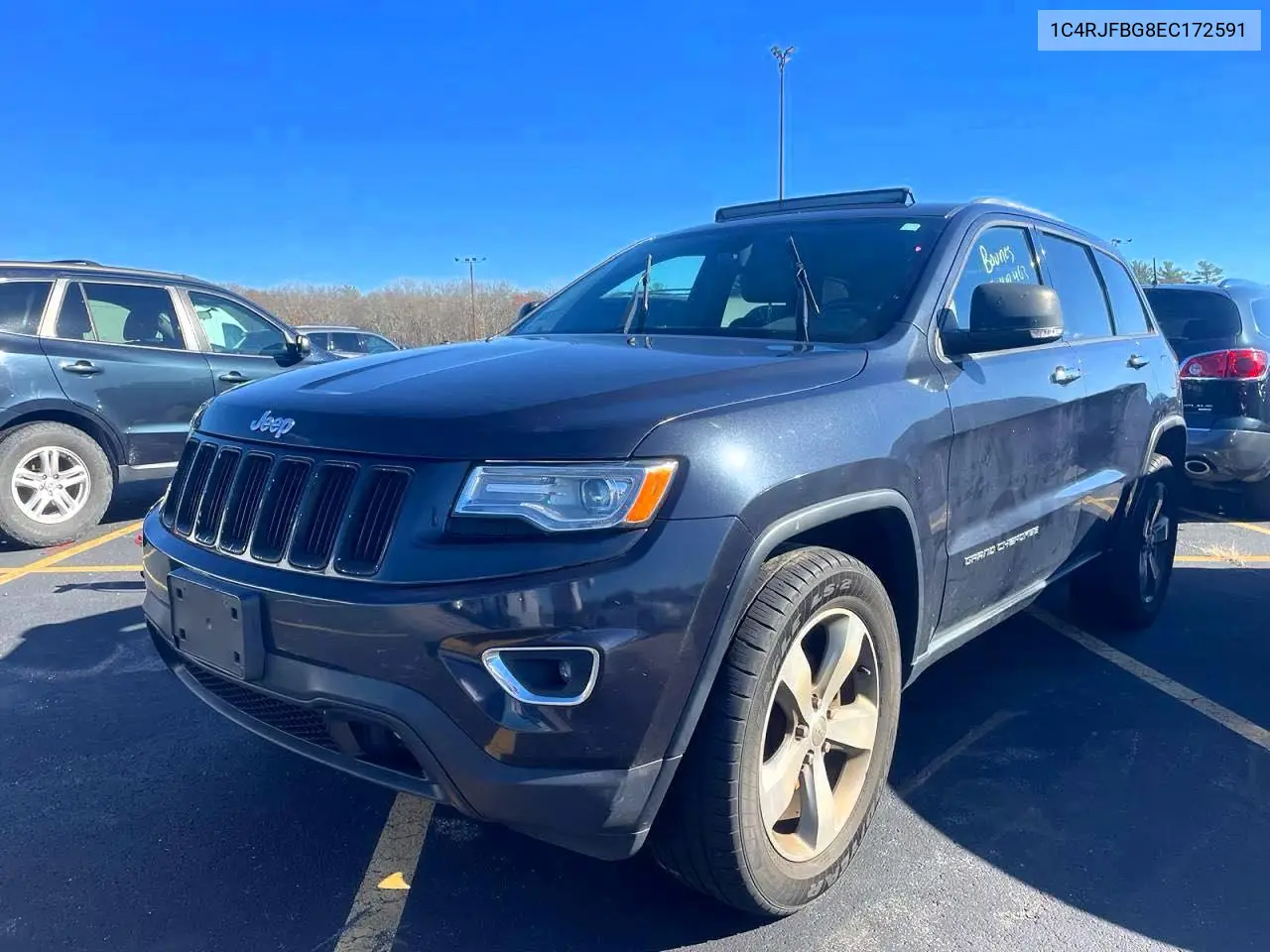 1C4RJFBG8EC172591 2014 Jeep Grand Cherokee Limited