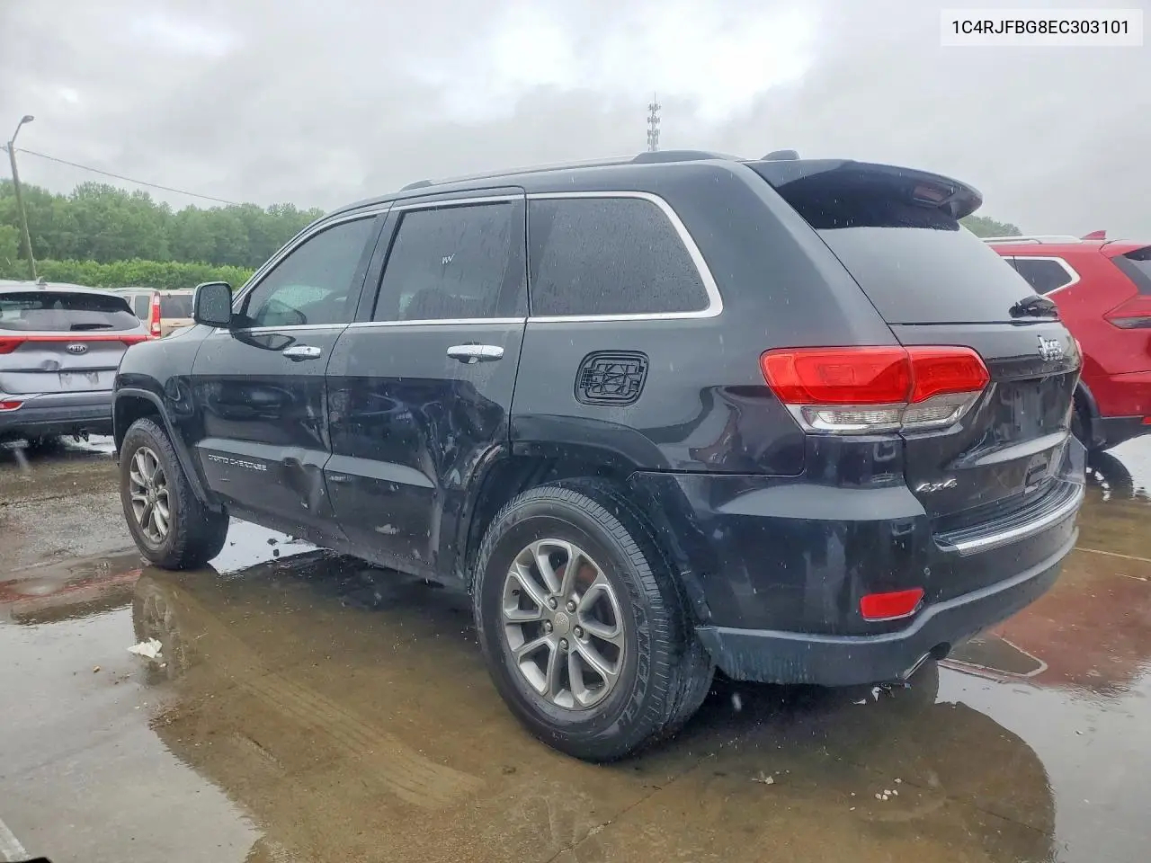 2014 Jeep Grand Cherokee Limited VIN: 1C4RJFBG8EC303101 Lot: 54839476