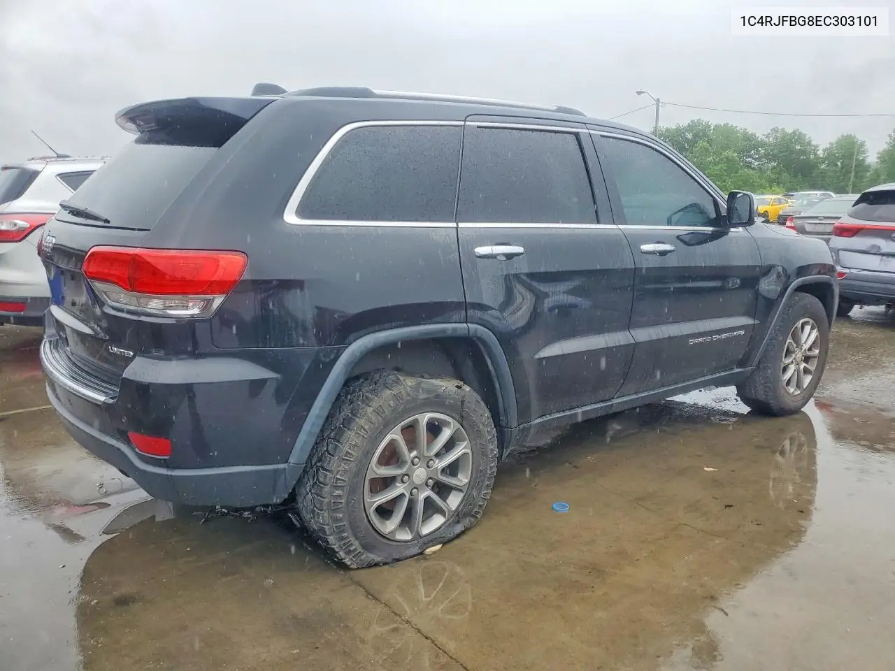 2014 Jeep Grand Cherokee Limited VIN: 1C4RJFBG8EC303101 Lot: 54839476