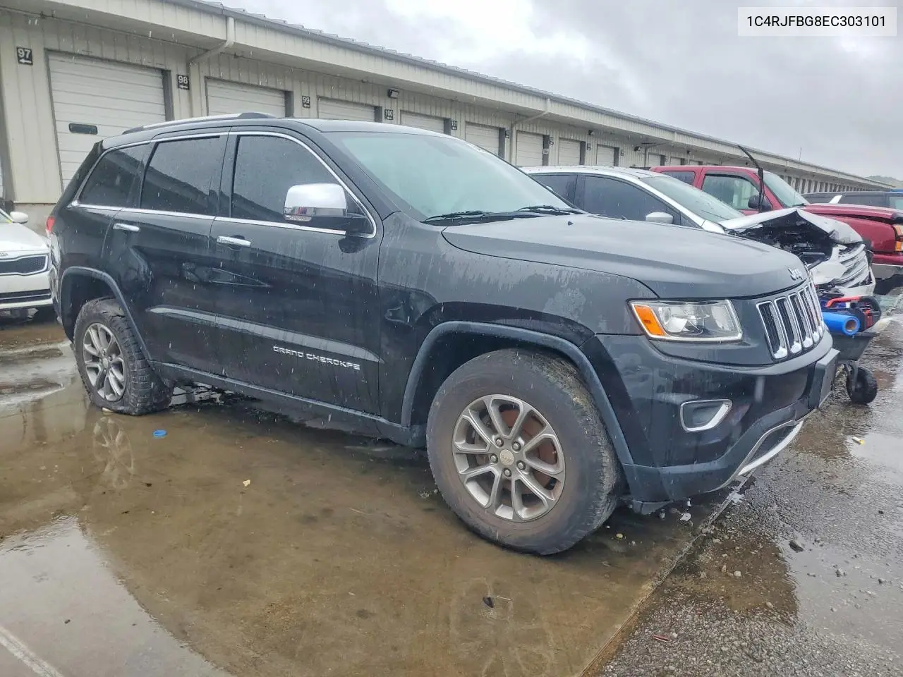 2014 Jeep Grand Cherokee Limited VIN: 1C4RJFBG8EC303101 Lot: 54839476