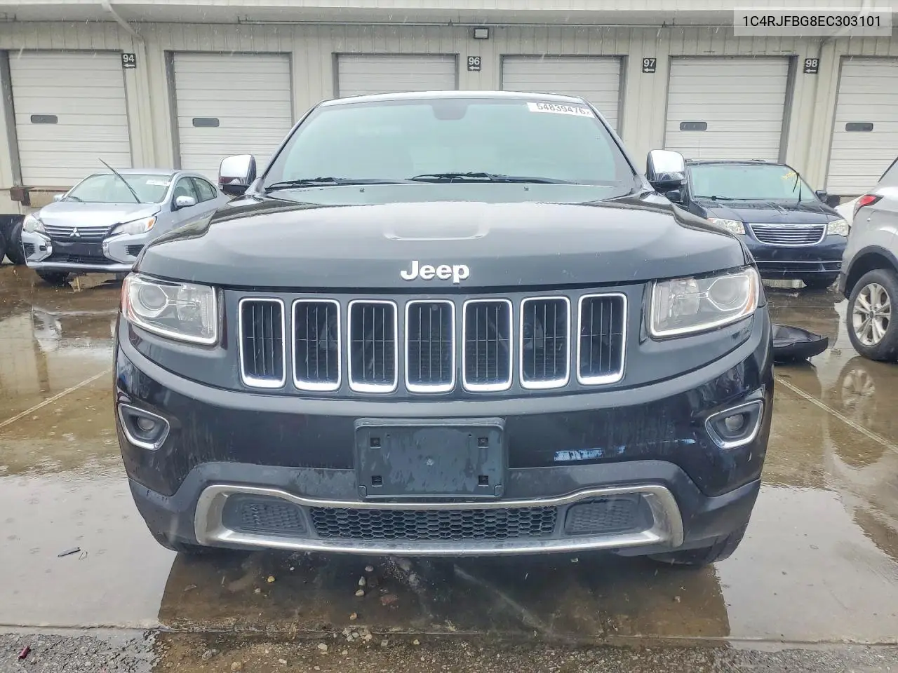 2014 Jeep Grand Cherokee Limited VIN: 1C4RJFBG8EC303101 Lot: 54839476