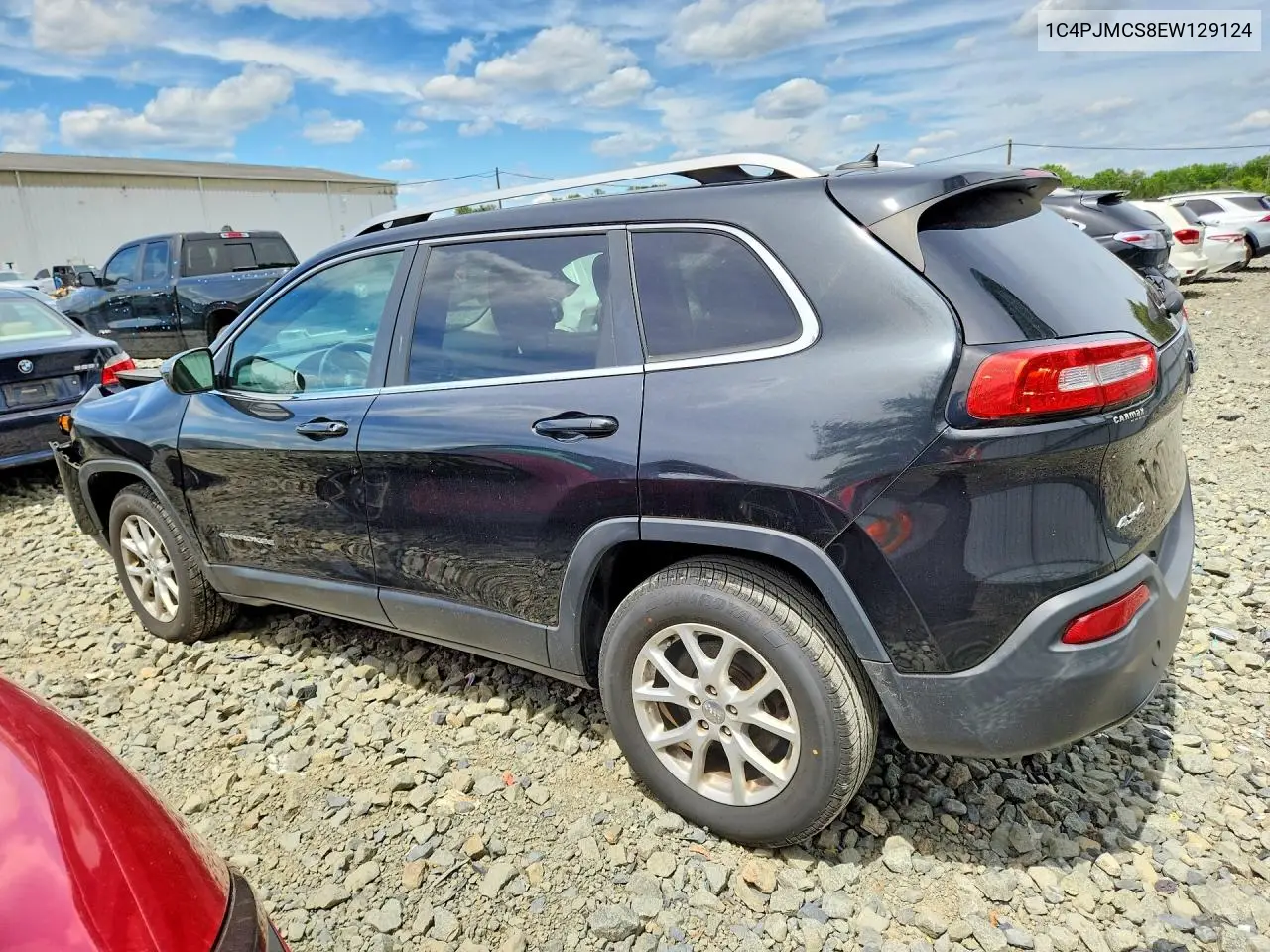 2014 Jeep Cherokee Latitude VIN: 1C4PJMCS8EW129124 Lot: 57444286