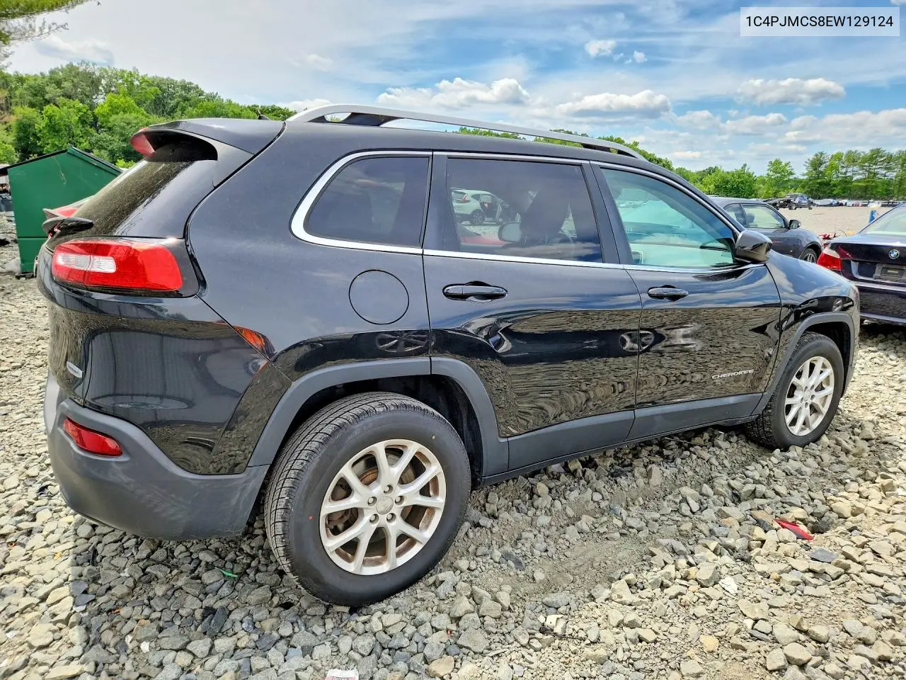 2014 Jeep Cherokee Latitude VIN: 1C4PJMCS8EW129124 Lot: 57444286