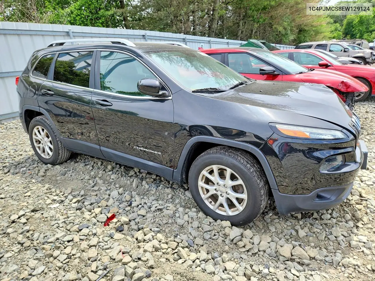 2014 Jeep Cherokee Latitude VIN: 1C4PJMCS8EW129124 Lot: 57444286