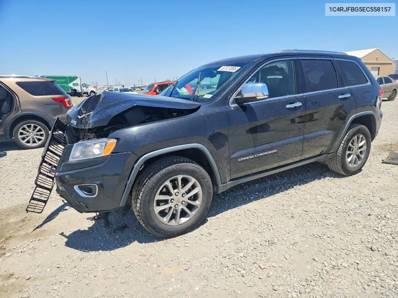 2014 Jeep Grand Cherokee Limited VIN: 1C4RJFBG5EC558157 Lot: 57727896