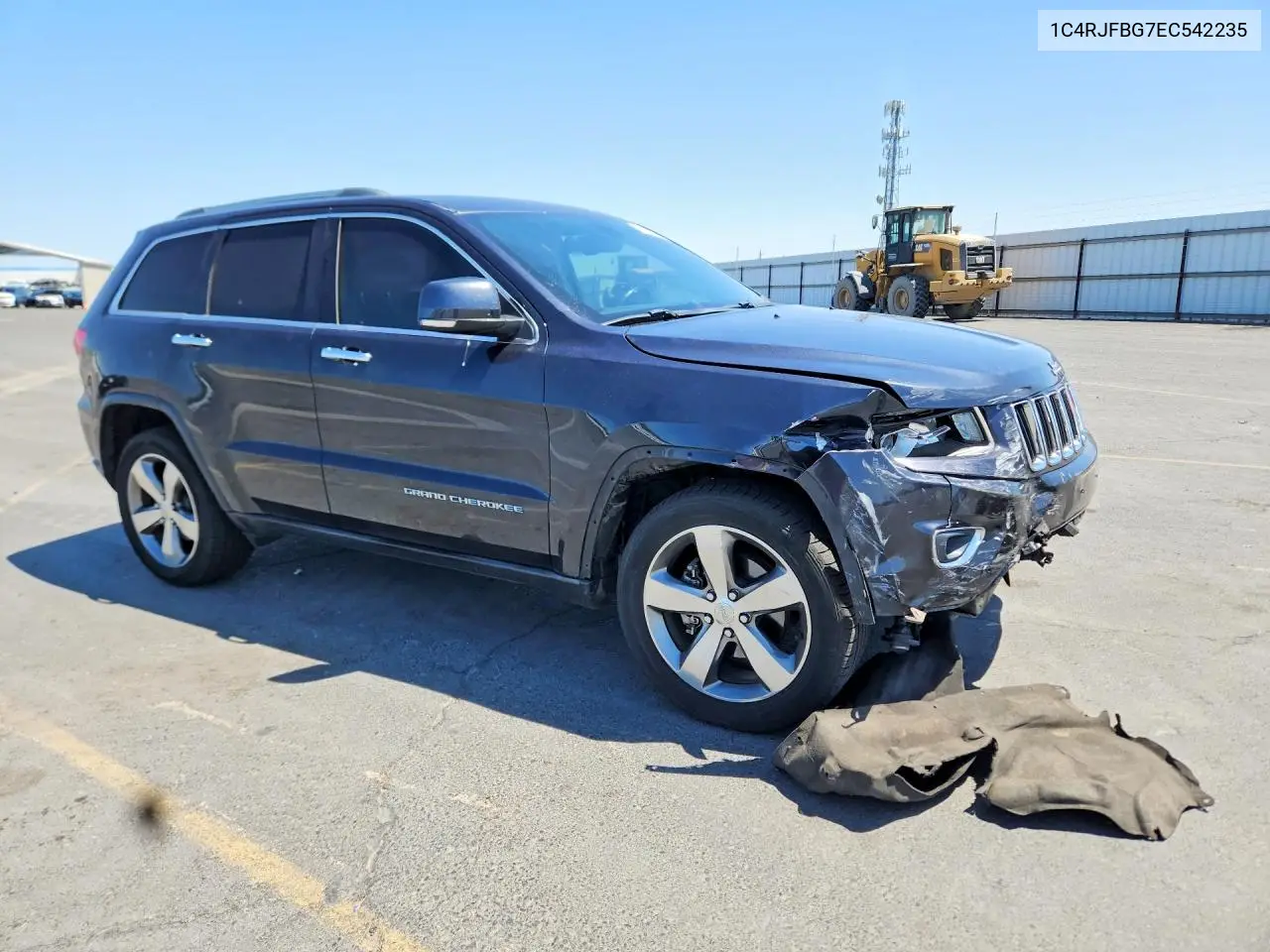2014 Jeep Grand Cherokee Limited VIN: 1C4RJFBG7EC542235 Lot: 58200746