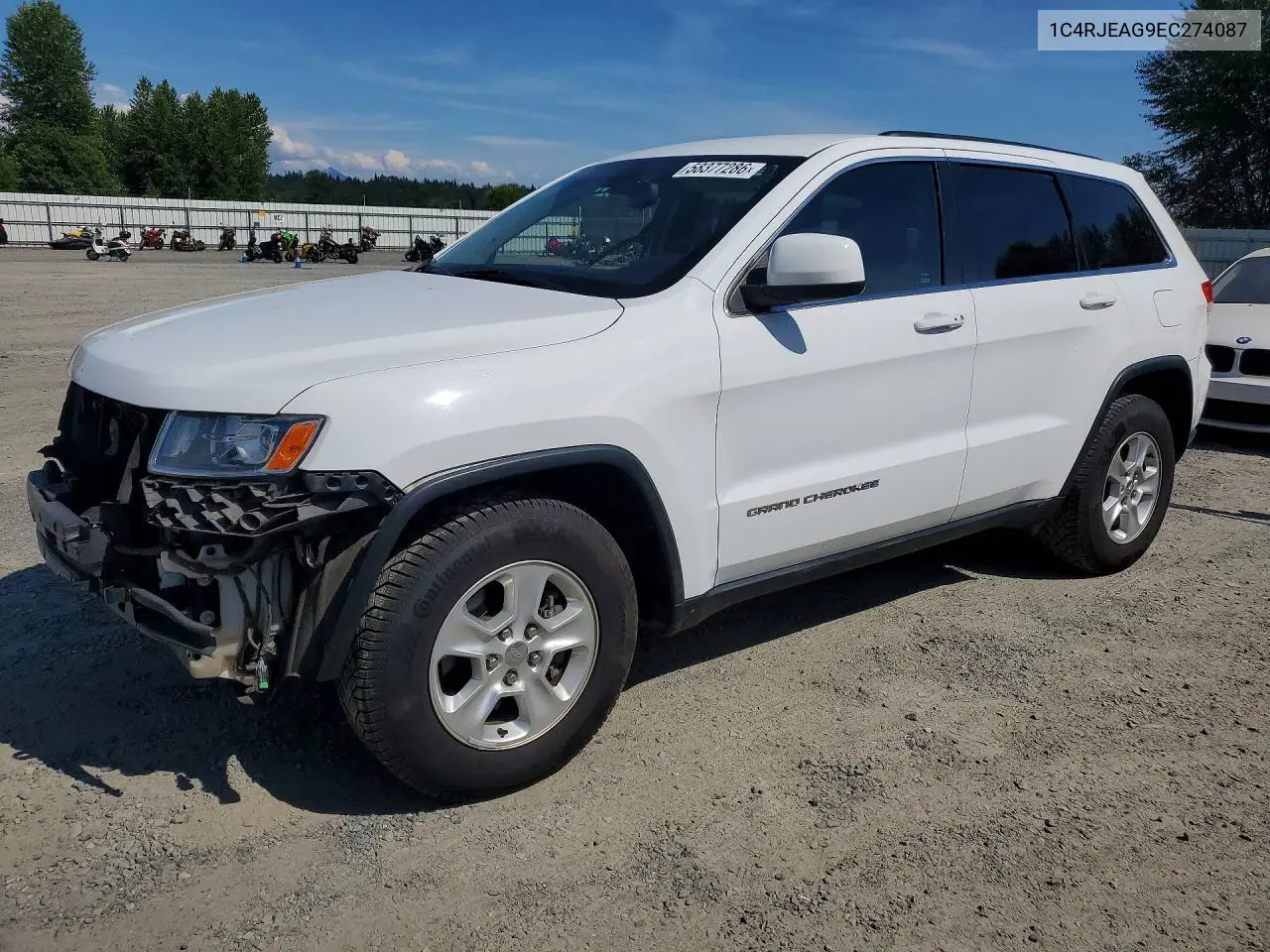 2014 Jeep Grand Cherokee Laredo VIN: 1C4RJEAG9EC274087 Lot: 58377286
