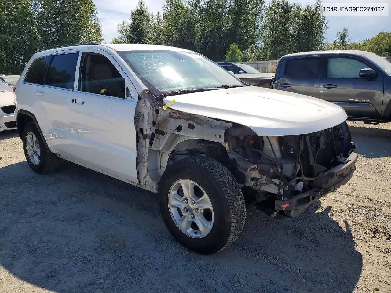 2014 Jeep Grand Cherokee Laredo VIN: 1C4RJEAG9EC274087 Lot: 58377286