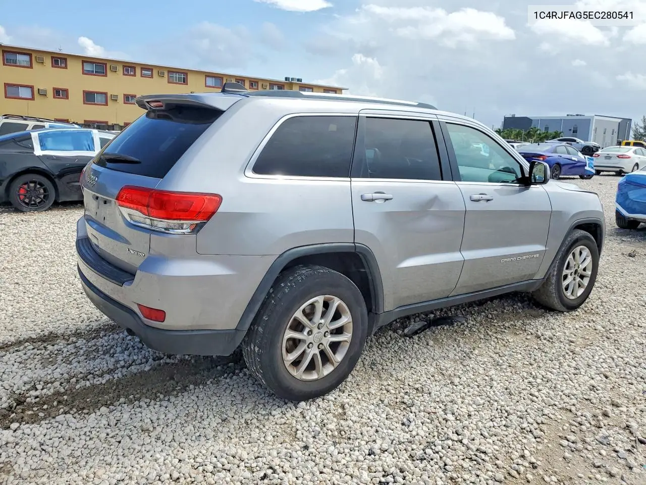 2014 Jeep Grand Cherokee Laredo VIN: 1C4RJFAG5EC280541 Lot: 58562636
