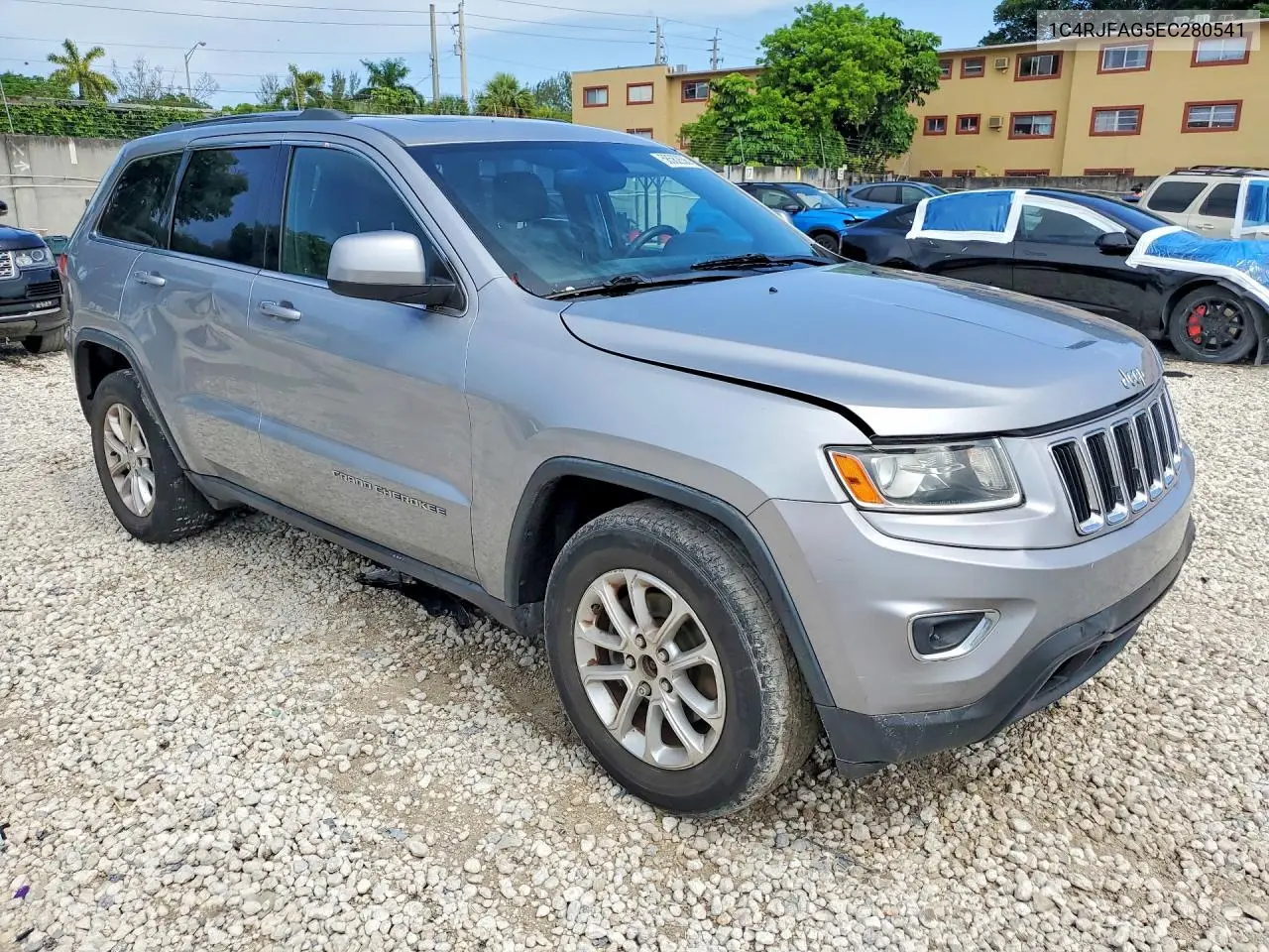 2014 Jeep Grand Cherokee Laredo VIN: 1C4RJFAG5EC280541 Lot: 58562636