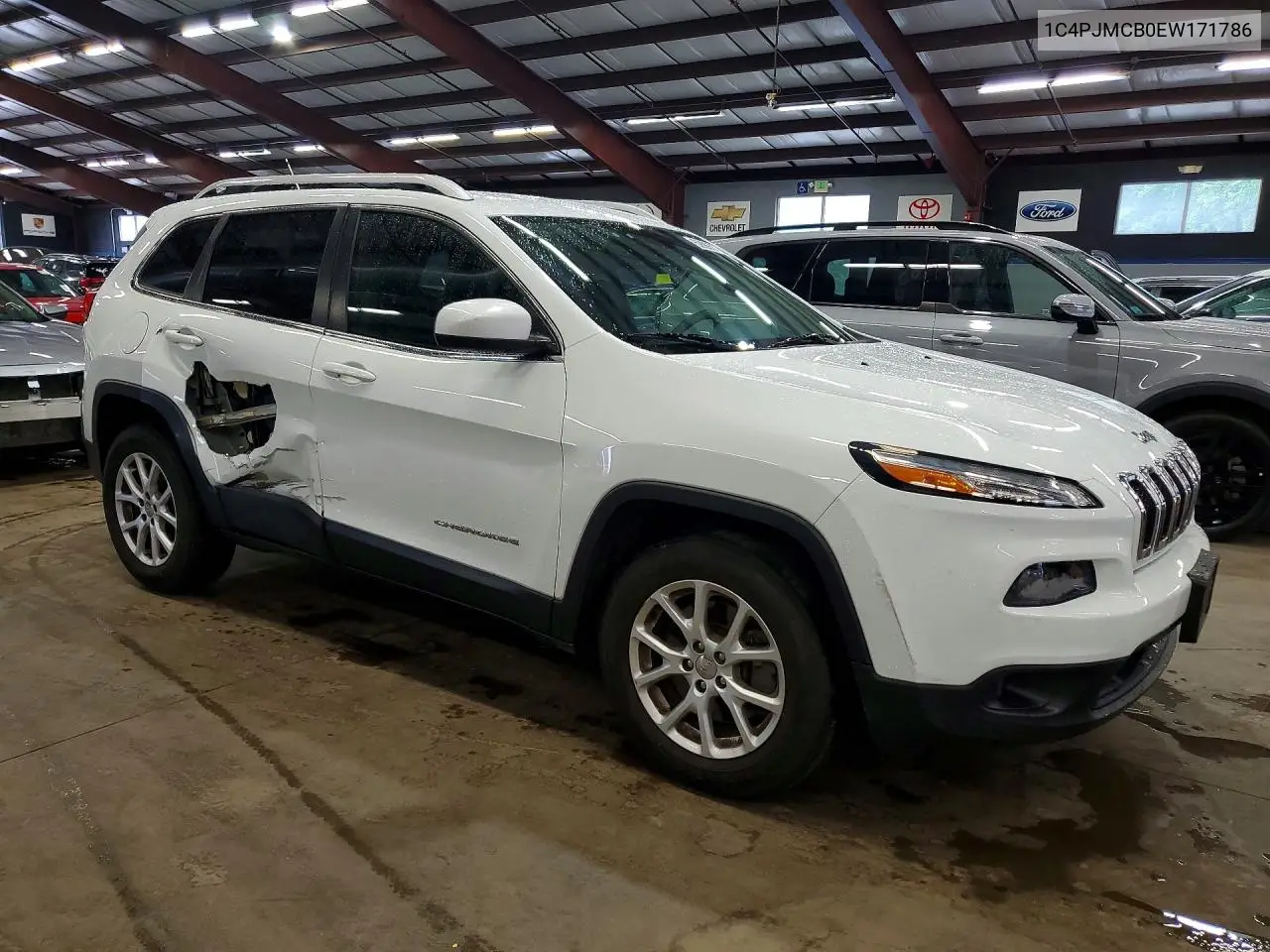 2014 Jeep Cherokee Latitude VIN: 1C4PJMCB0EW171786 Lot: 59997686