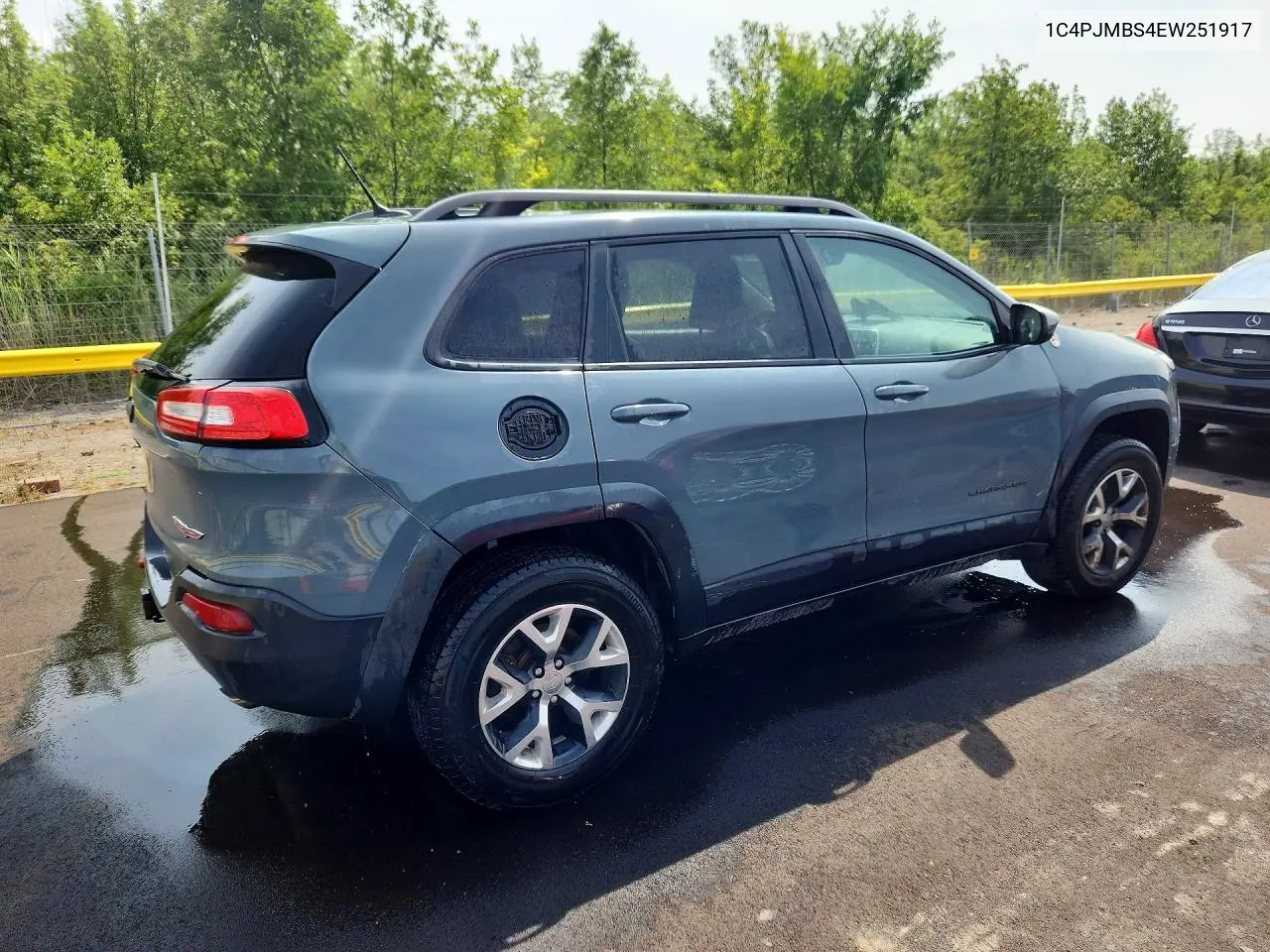 2014 Jeep Cherokee Trailhawk VIN: 1C4PJMBS4EW251917 Lot: 60150386