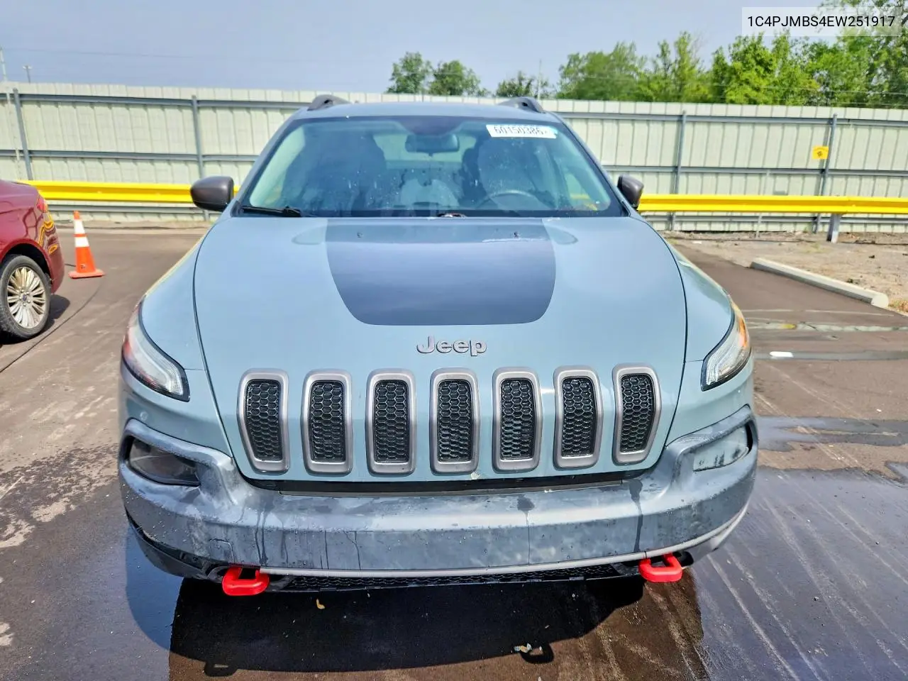 2014 Jeep Cherokee Trailhawk VIN: 1C4PJMBS4EW251917 Lot: 60150386