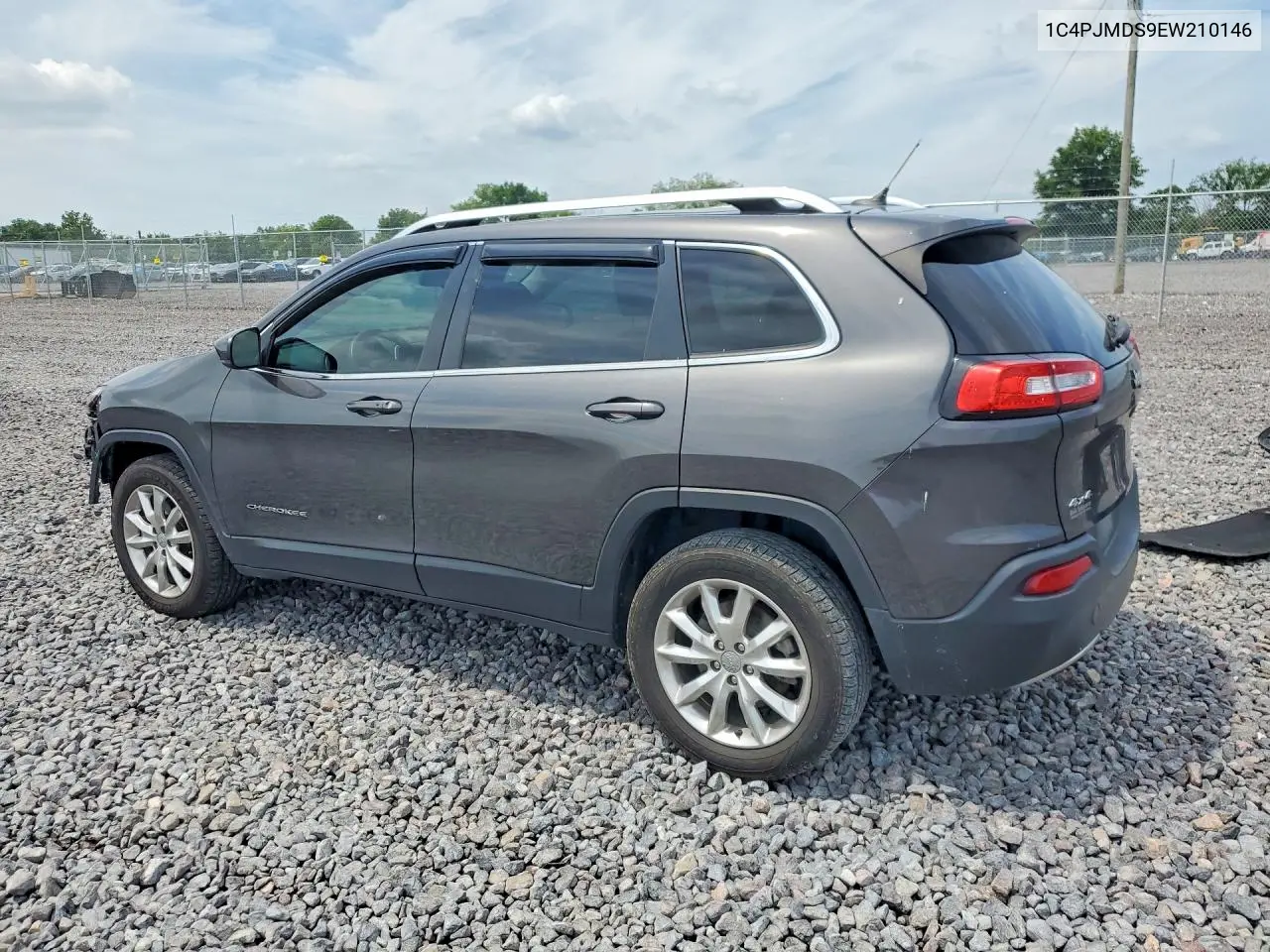 2014 Jeep Cherokee Limited VIN: 1C4PJMDS9EW210146 Lot: 60309226