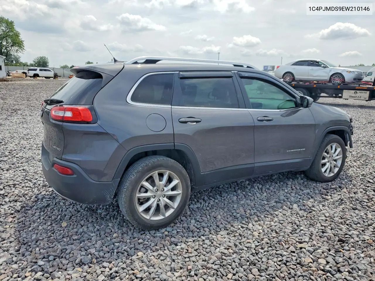2014 Jeep Cherokee Limited VIN: 1C4PJMDS9EW210146 Lot: 60309226