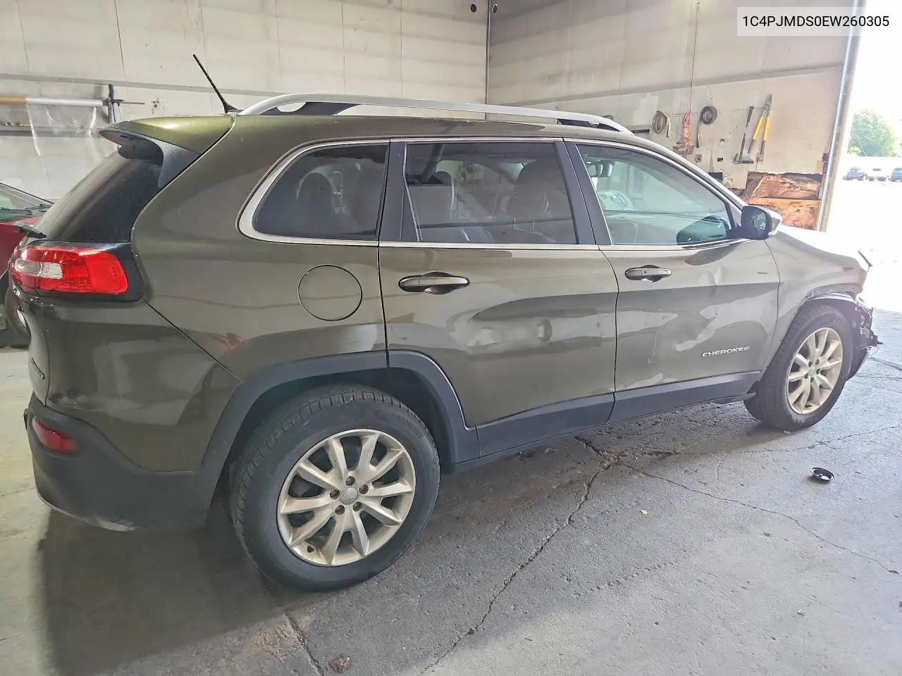 2014 Jeep Cherokee Limited VIN: 1C4PJMDS0EW260305 Lot: 60582676
