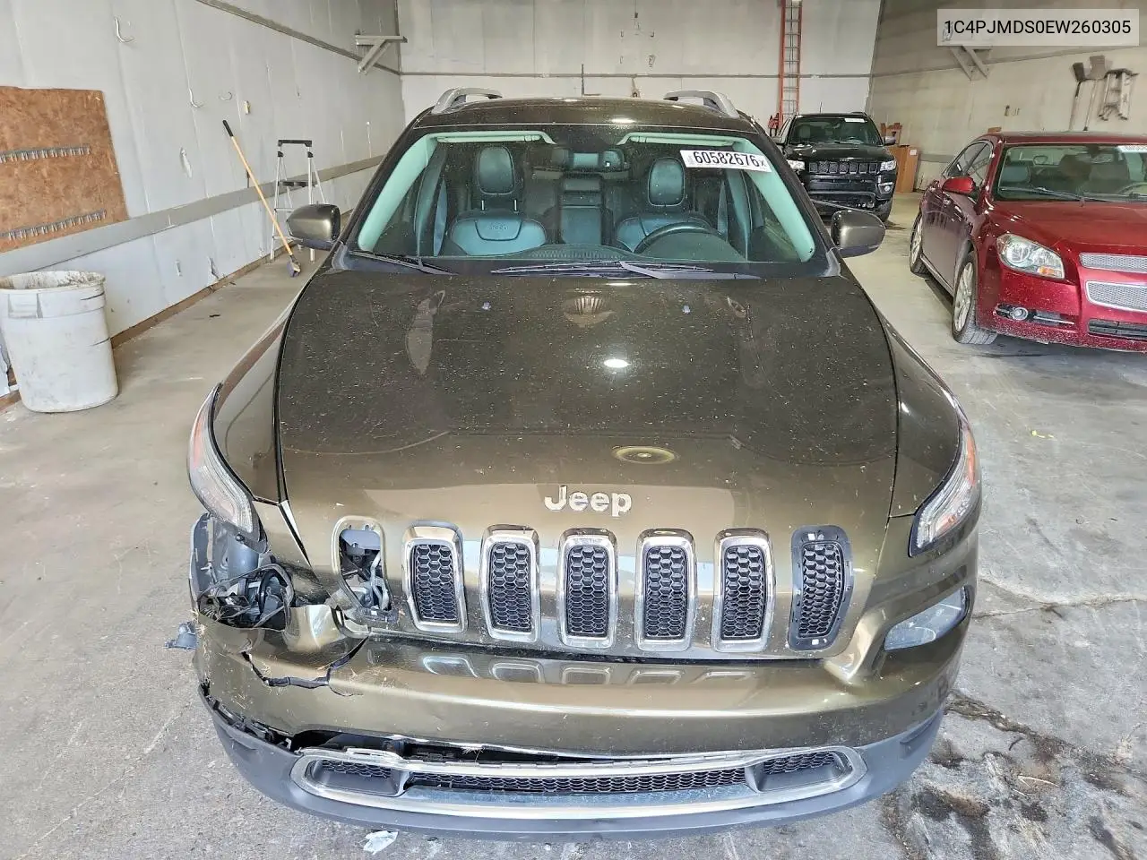 2014 Jeep Cherokee Limited VIN: 1C4PJMDS0EW260305 Lot: 60582676